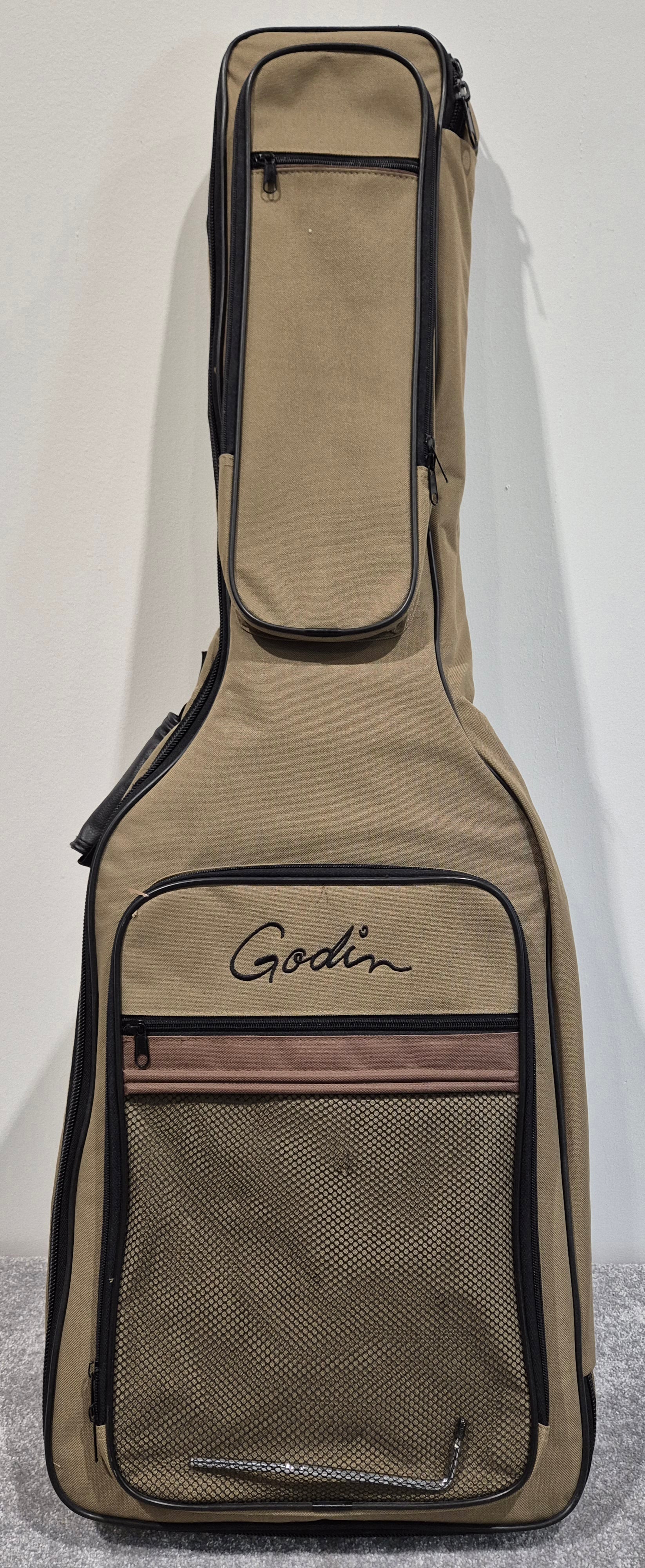 Godin Velocity Active Electric Guitar, Comes with Godin Soft Gig Bag + Tremolo Bar - Image 11