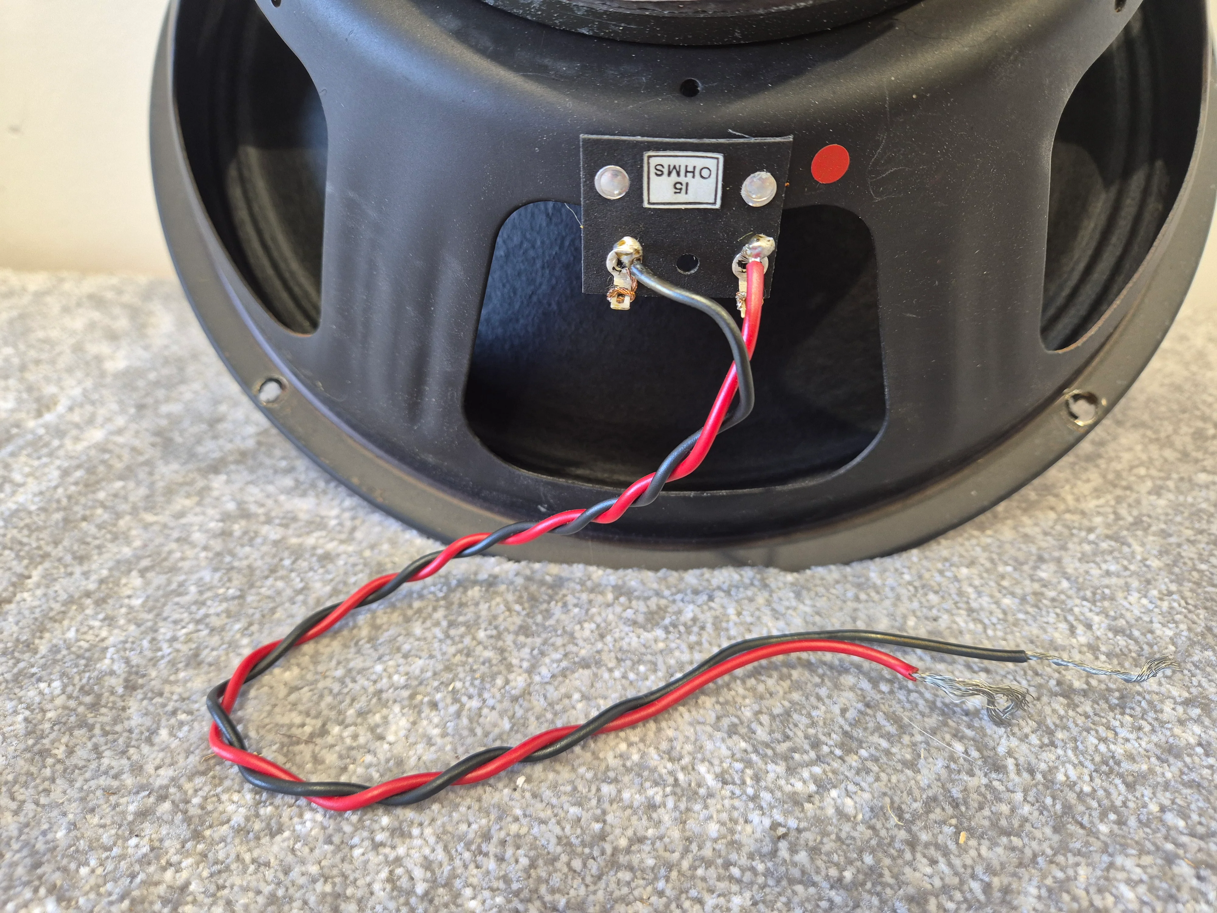 Goodmans Audiom 12PD - 12-inch Pressed Steel Driver Speaker - Image 3