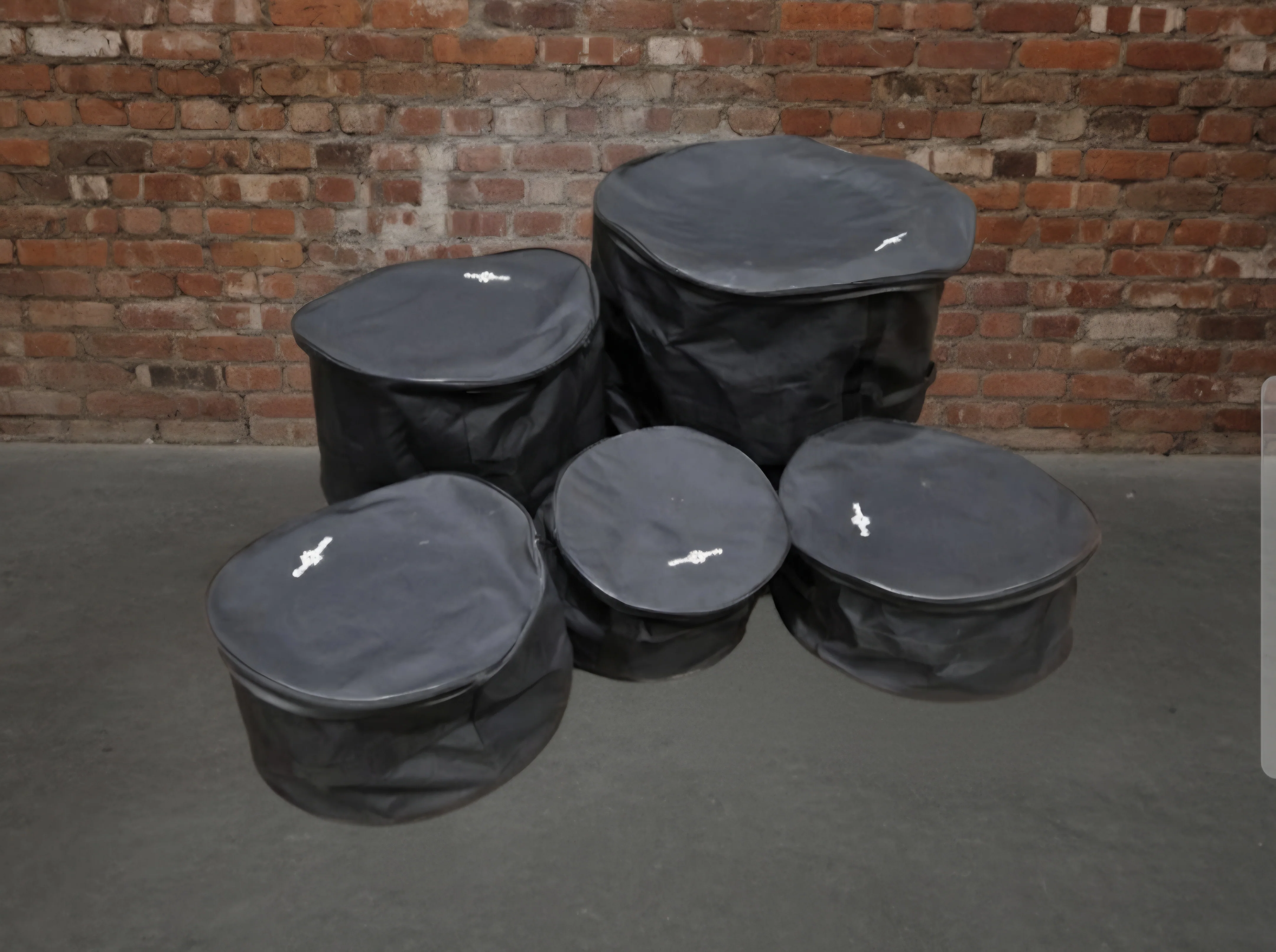 Gretsch Catalina 20” 4 Piece Drum Kit (BY REMO) - Compact Design - Excellent w/ Soft Case for each drum - Image 19