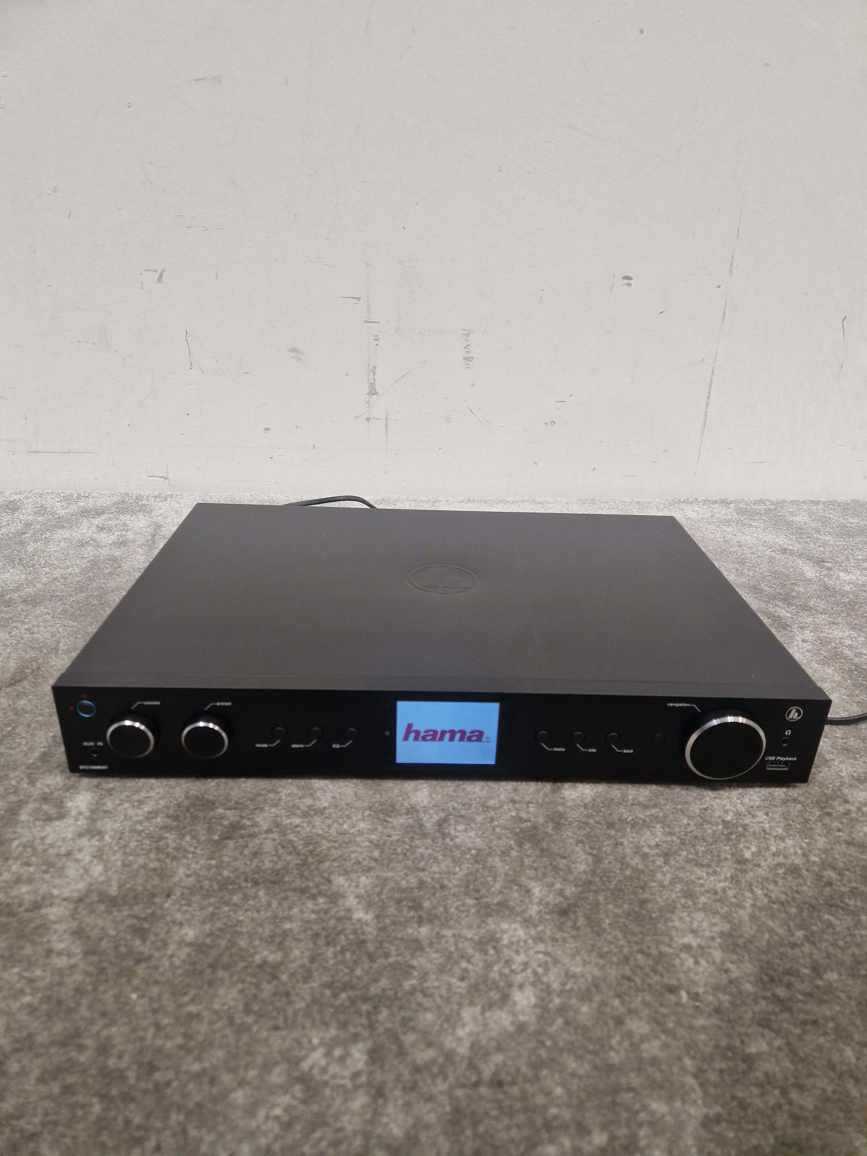 HAMA DIT2100MSBT Internet Radio - DAB+/FM Tuner - Excellent w/ Power Supply & Remote - Image 6