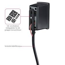 Pair of Hama Speaker Stands - For Surround Sound Systems and Mini Speakers - New Open Box - Image 2