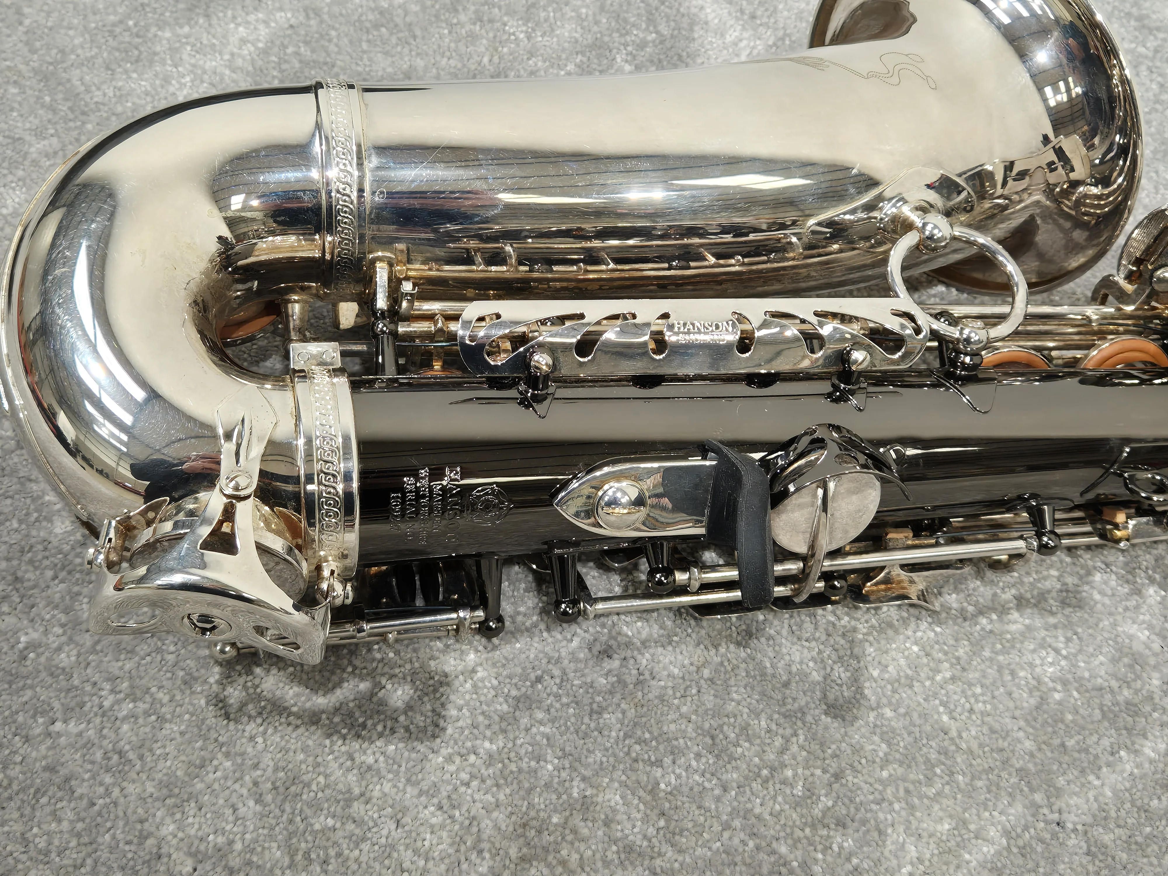 Hanson LX Alto Saxophone - High-Quality Saxophone w/ Hansons Soft Case - Image 14