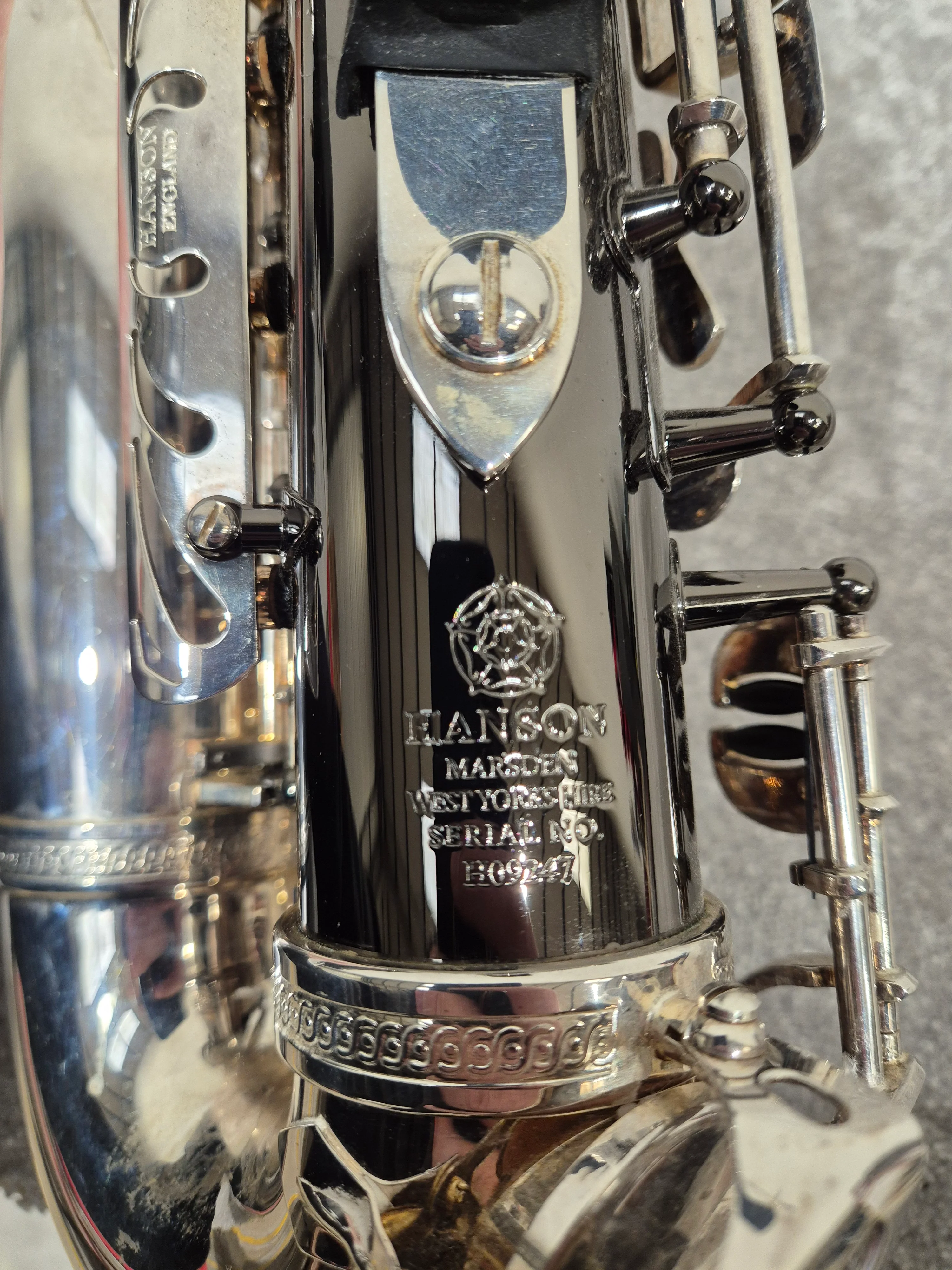 Hanson LX Alto Saxophone - High-Quality Saxophone w/ Hansons Soft Case - Image 7