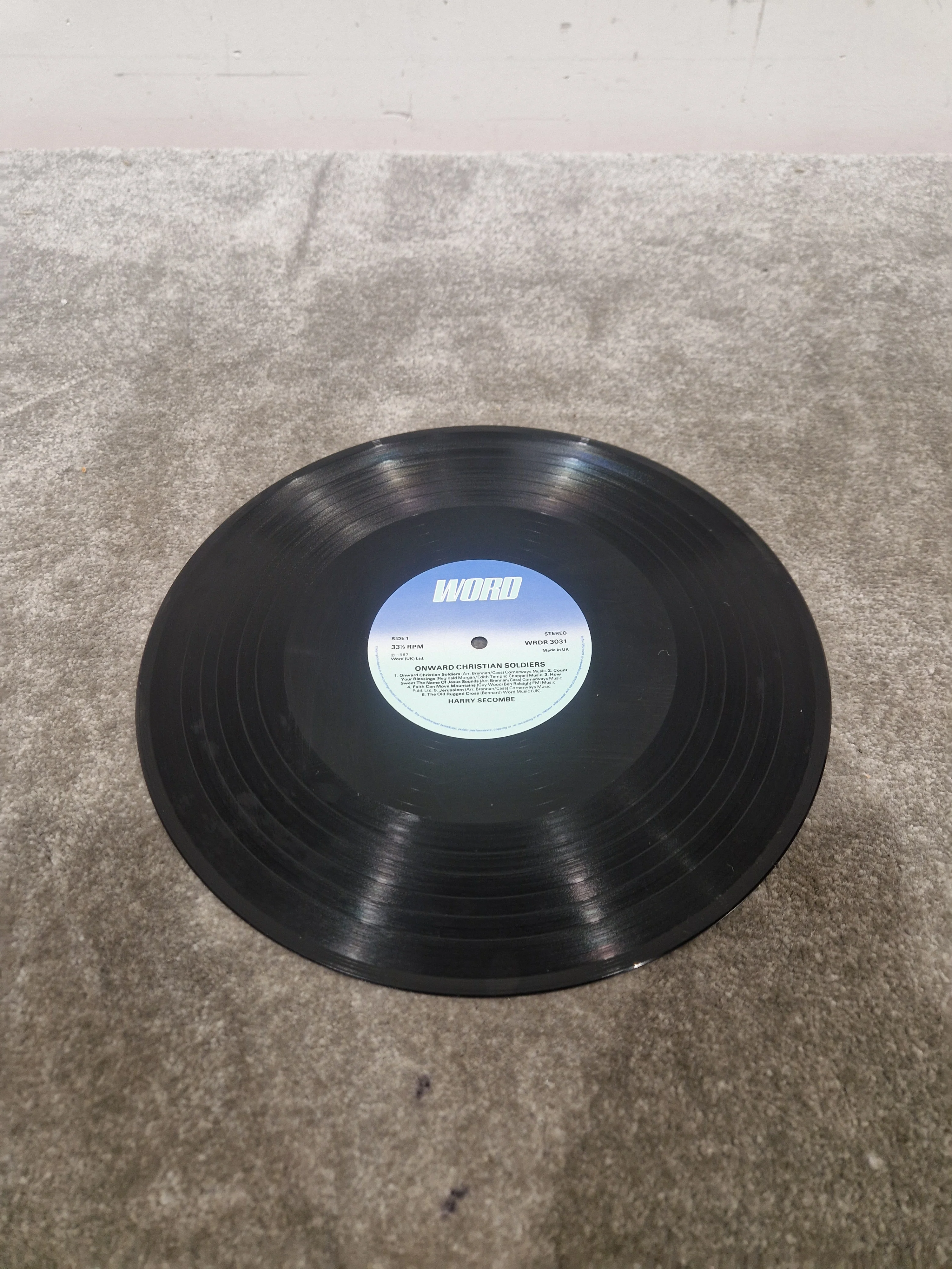 Harry Secombe Onward Christian Soldiers Vinyl – Record - Good - Image 4
