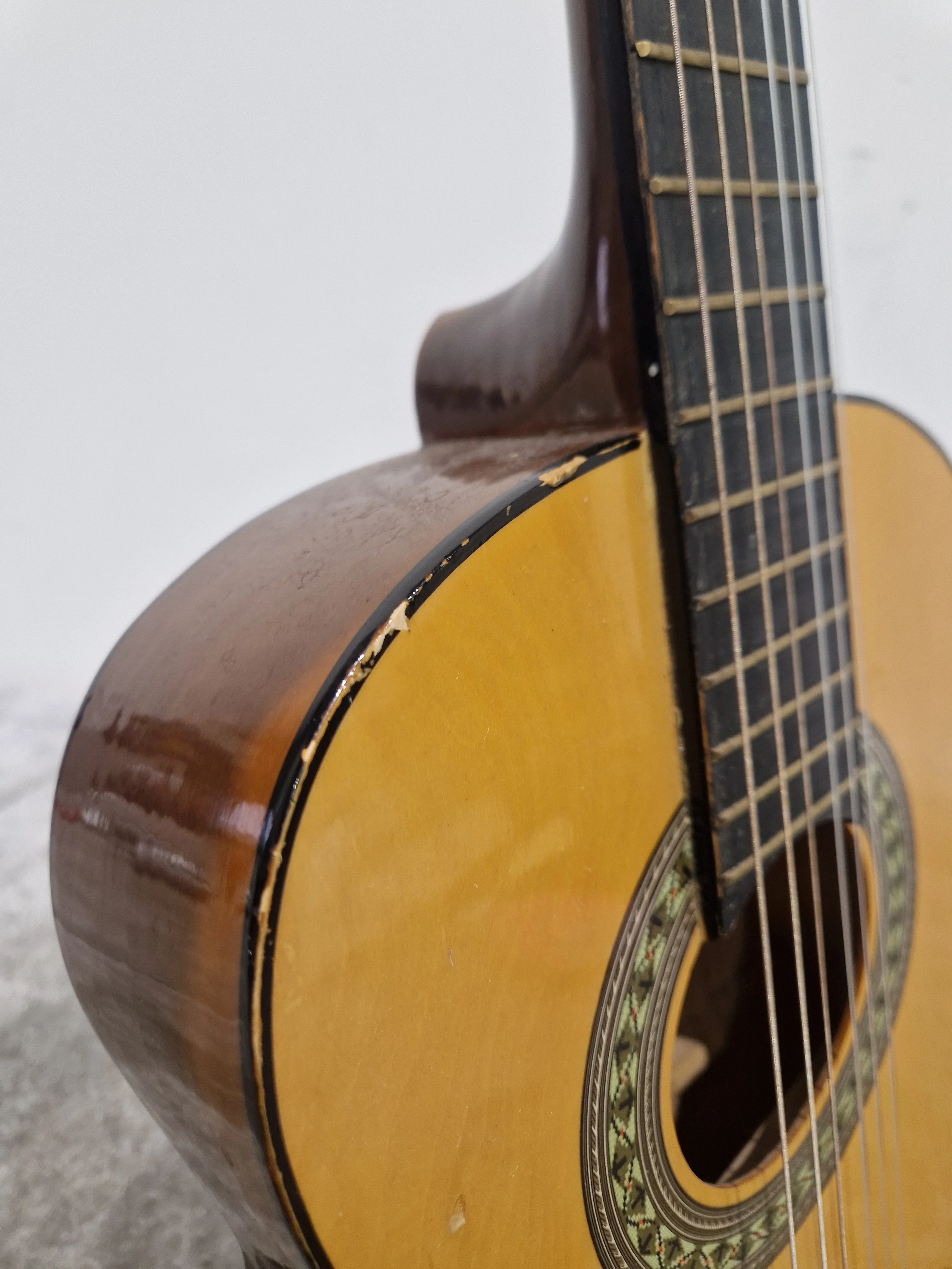 Herald MG104N Classical Acoustic Guitar - Fair - Image 8