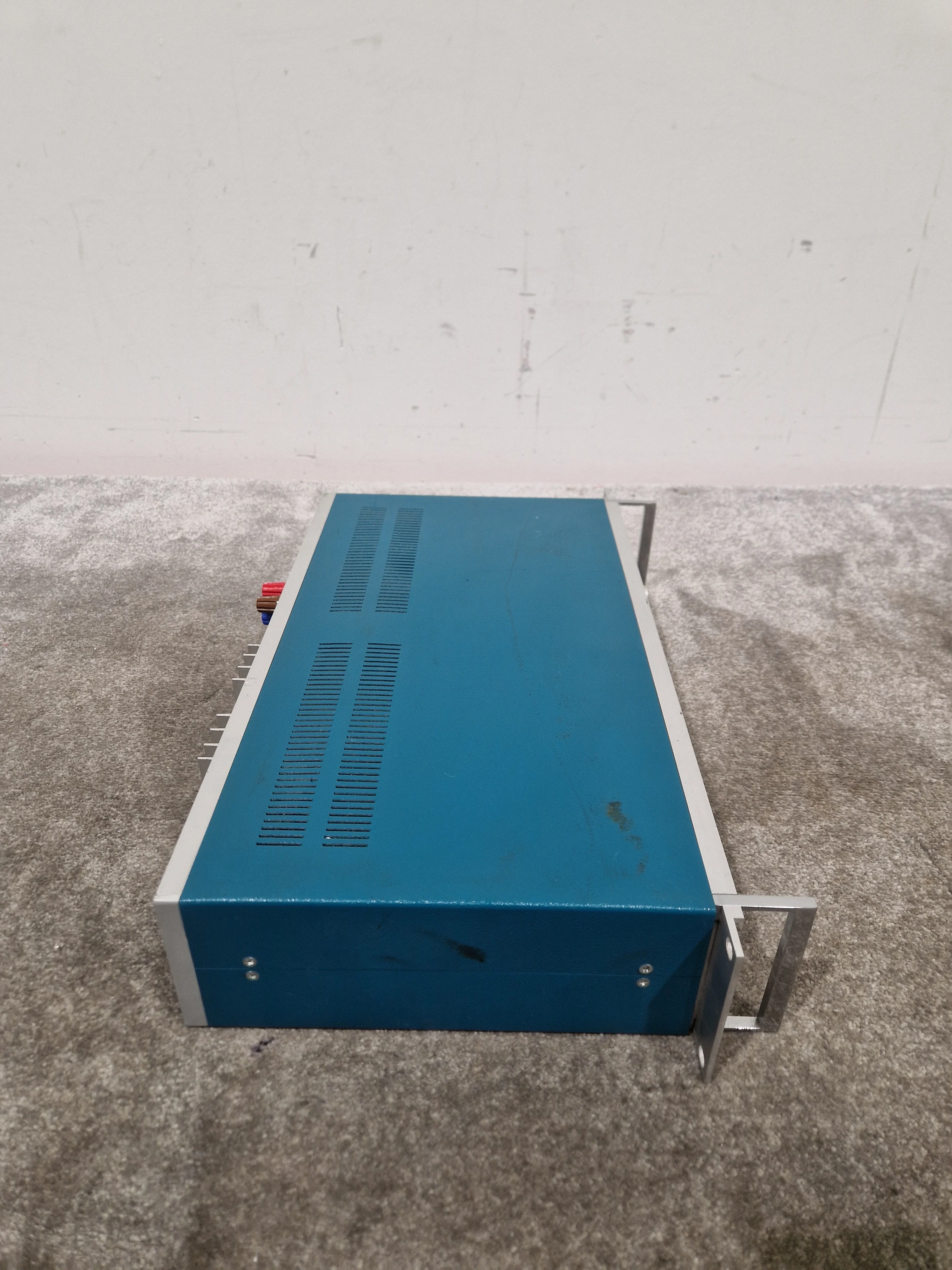 HH Electronics TPA-100D - Power Amplifier - Blue/Silver – Power Amplifier - Fair - Image 5