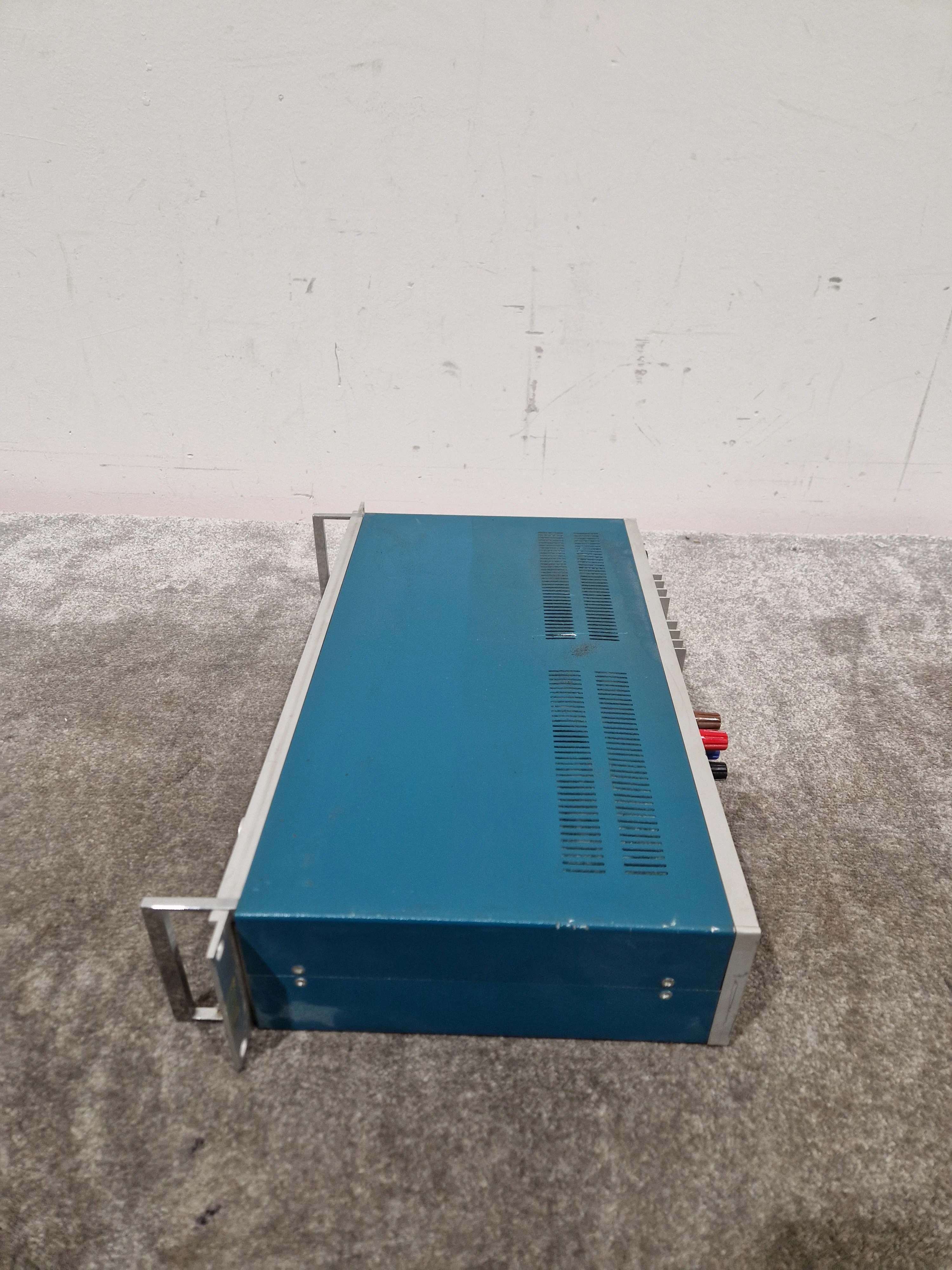 HH Electronics TPA-100D - Power Amplifier - Blue/Silver – Power Amplifier - Fair - Image 3