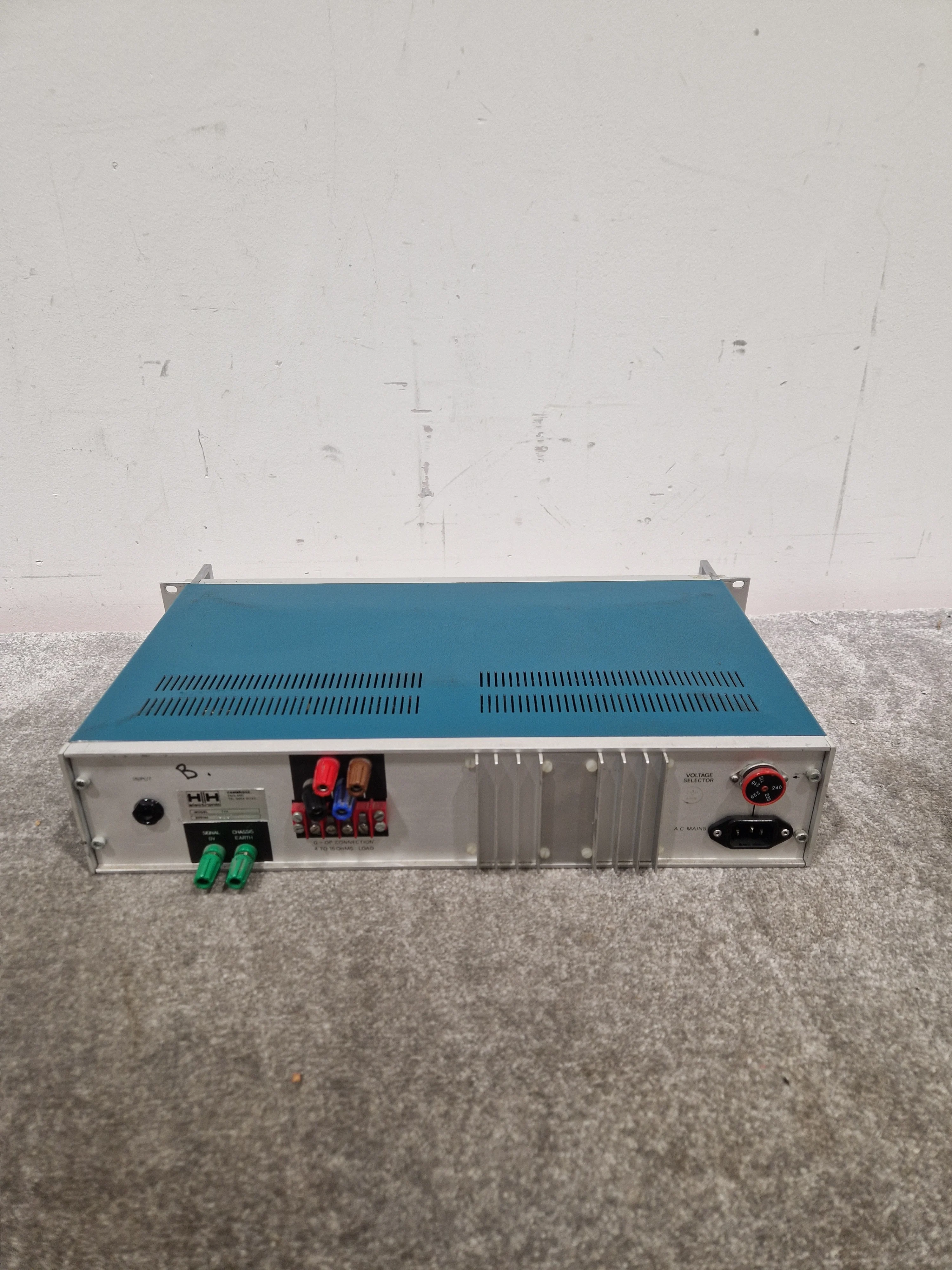 HH Electronics TPA-100D - Power Amplifier - Blue/Silver – Power Amplifier - Spares or Repair - Image 16