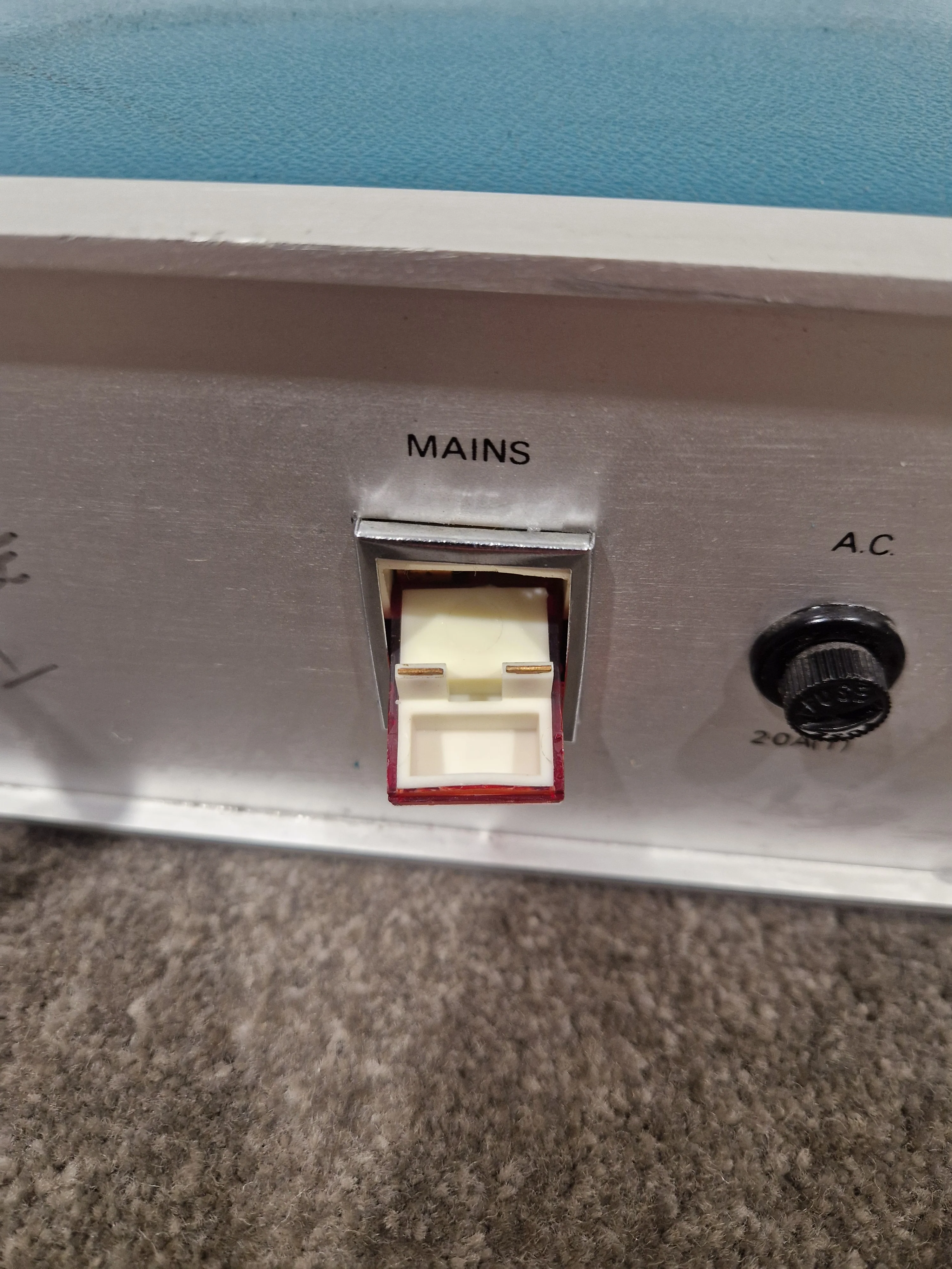 HH Electronics TPA-100D - Power Amplifier - Blue/Silver – Power Amplifier - Spares or Repair - Image 17