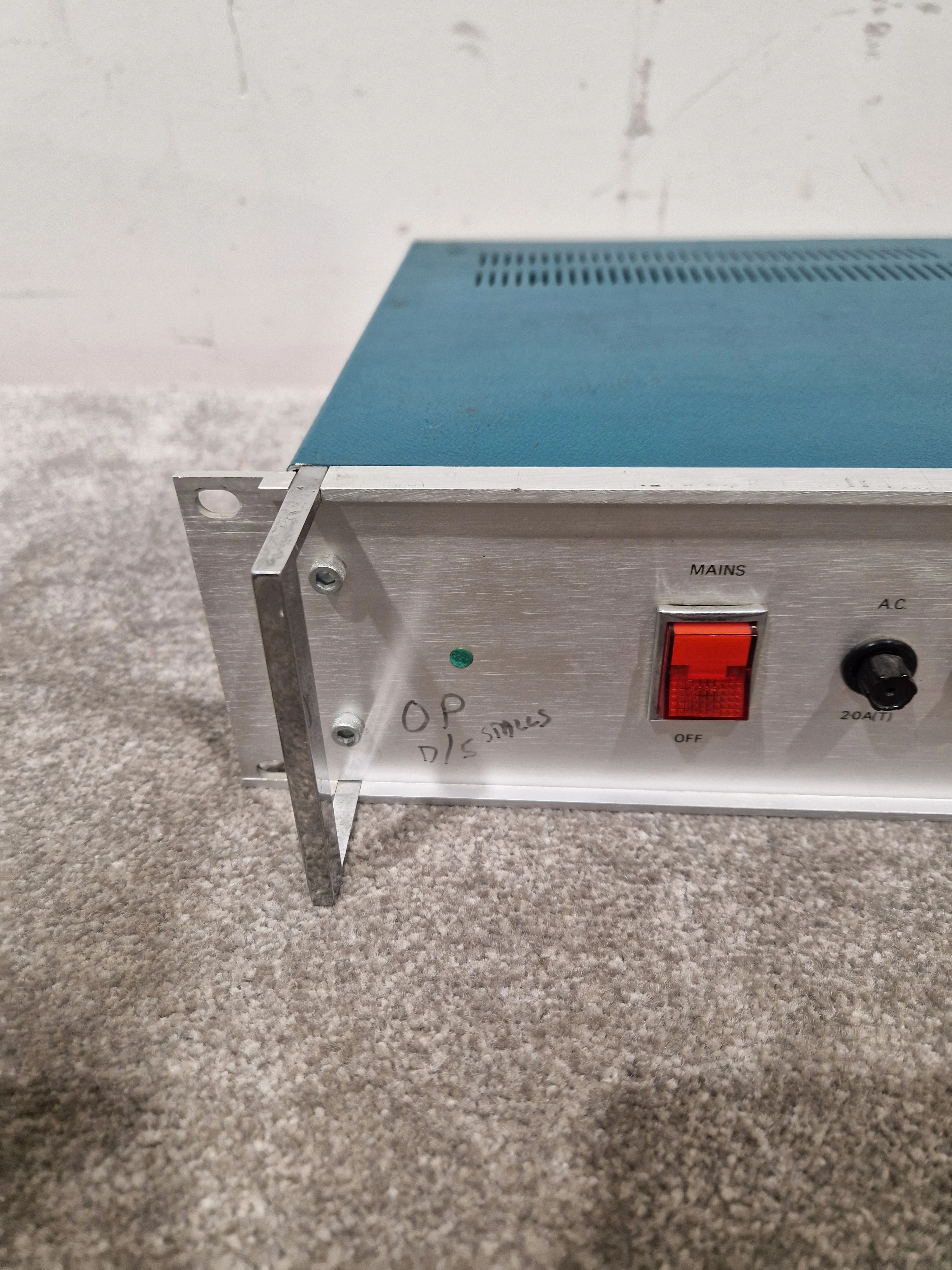 HH Electronics TPA-100D - Power Amplifier - Blue/Silver – Power Amplifier - Spares or Repair - Image 8