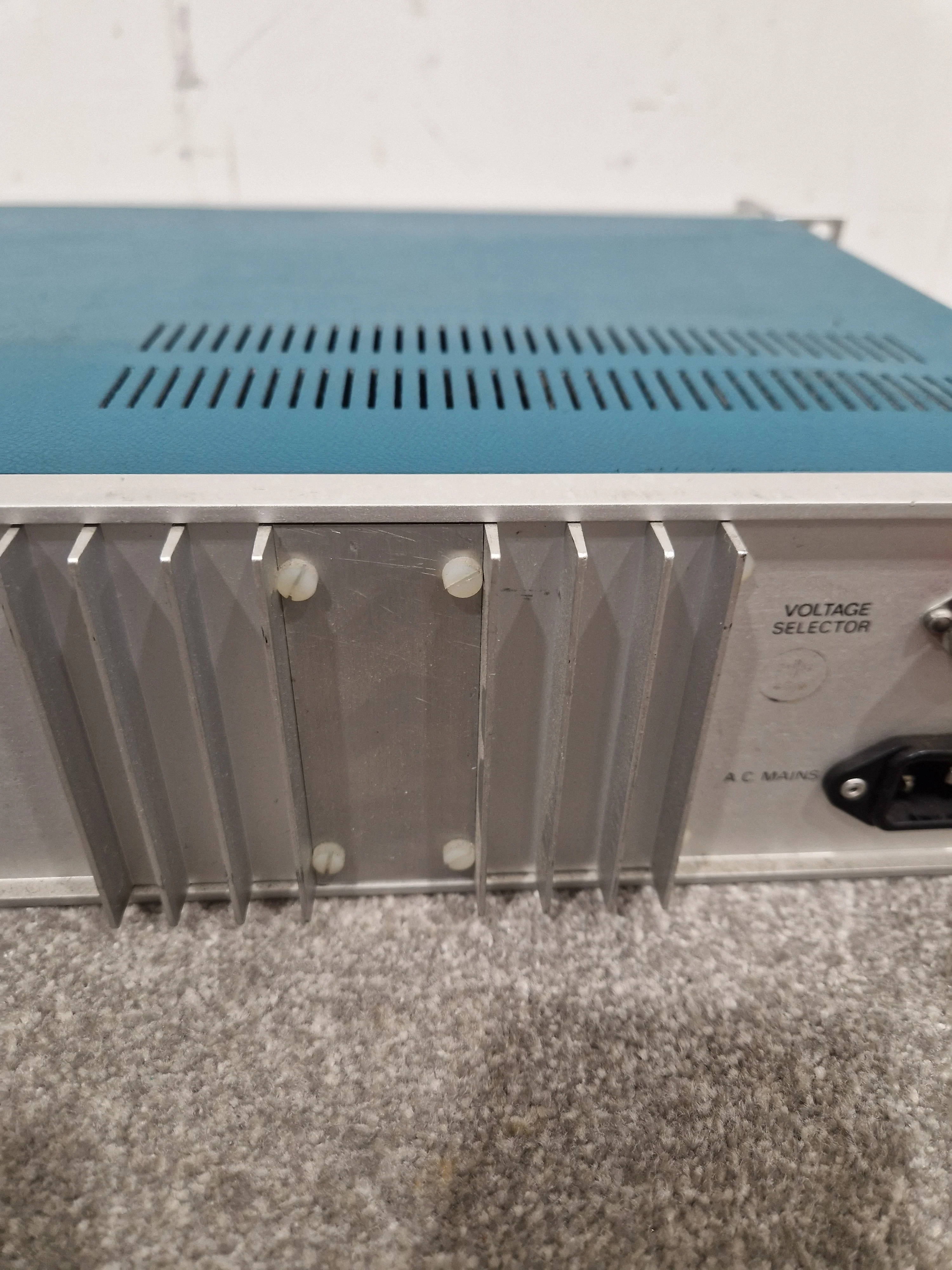HH Electronics TPA-100D - Power Amplifier - Blue/Silver – Power Amplifier - Spares or Repair - Image 9