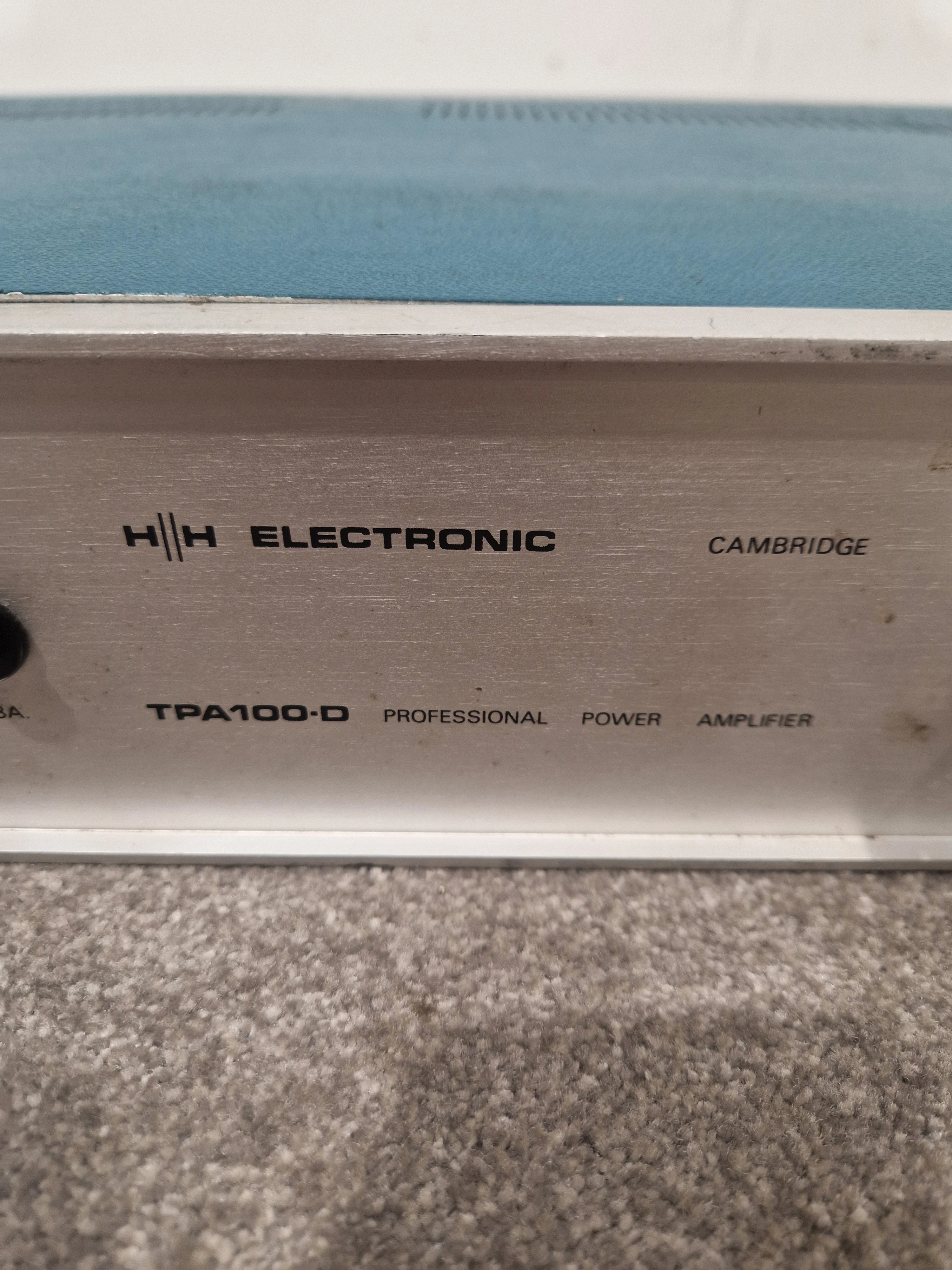 HH TPA100-D - 100W Amplifier, Durable Build - Good - Image 8