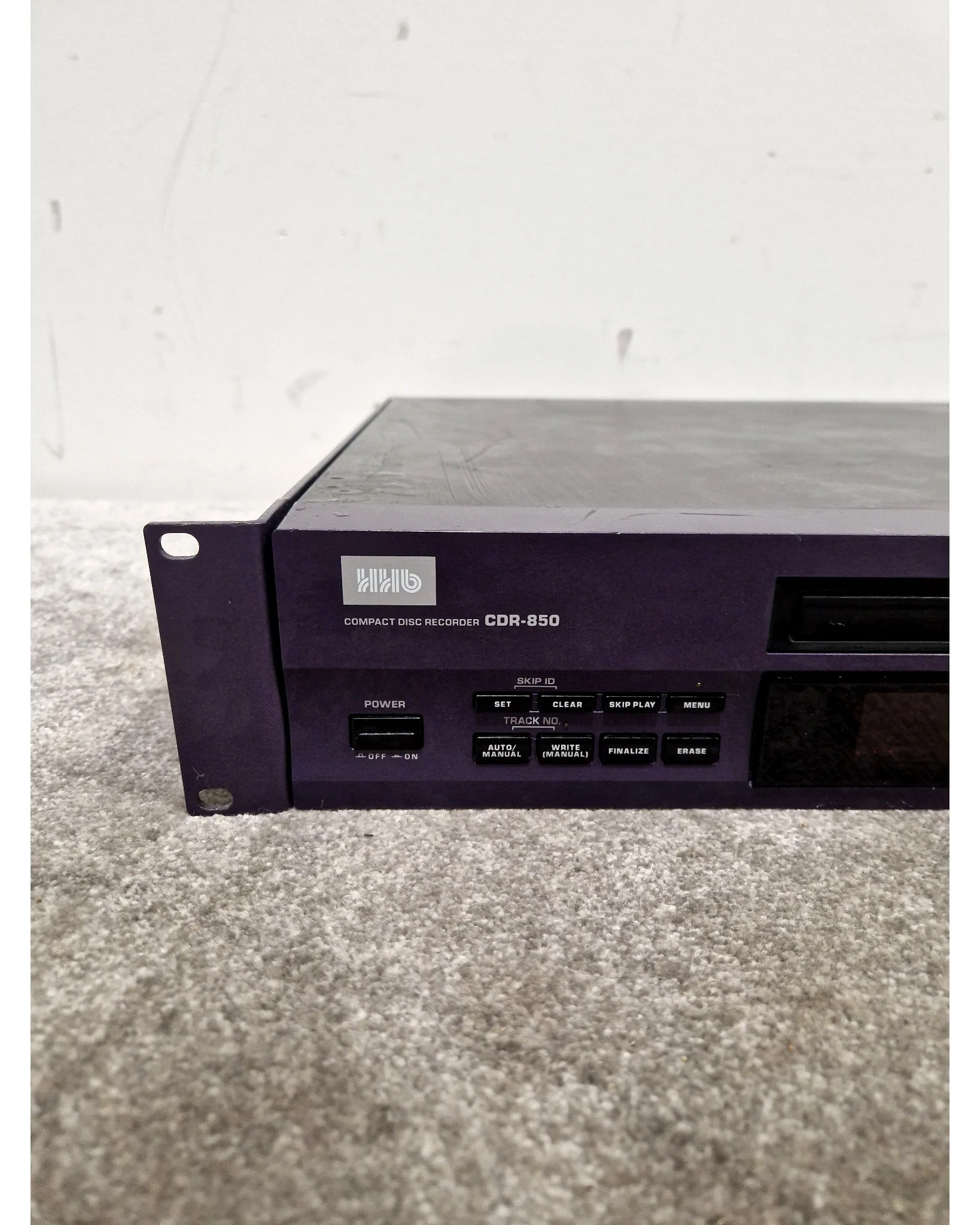 HHB CDR-850 - Compact Disc Recorder - Black - Spares or Repair - Image 10