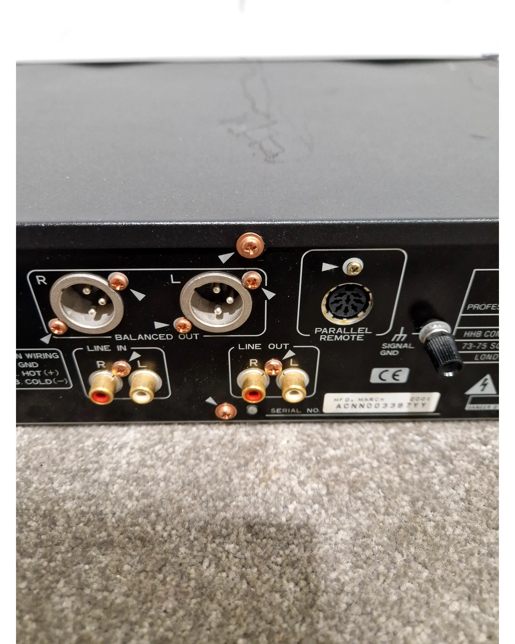 HHB CDR-850 - Purple – CD Recorder - Good - Image 3