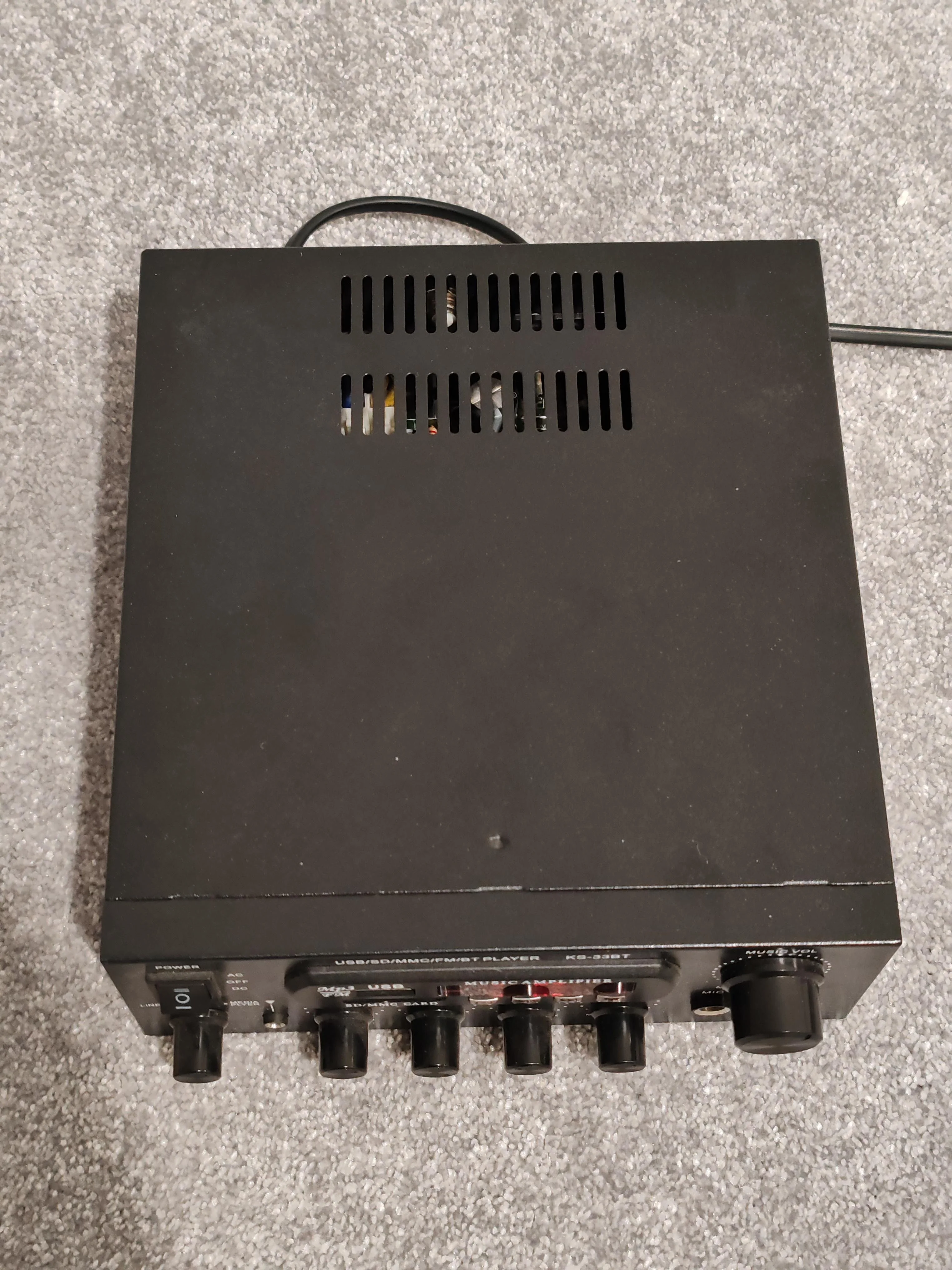 Hi-Fi Kara OK Power Amp KS-33BT With Remote Control - Image 3
