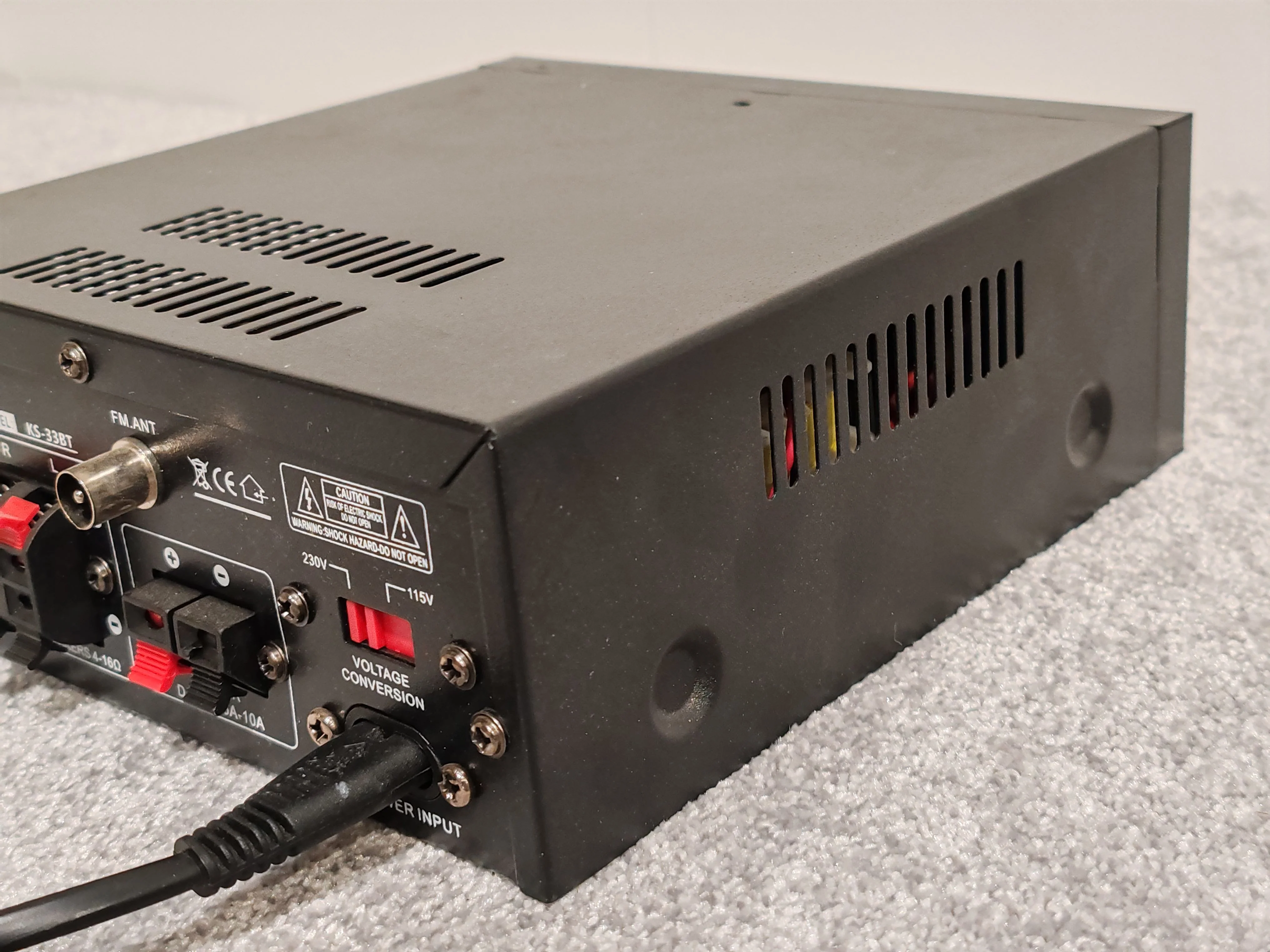 Hi-Fi Kara OK Power Amp KS-33BT With Remote Control - Image 6