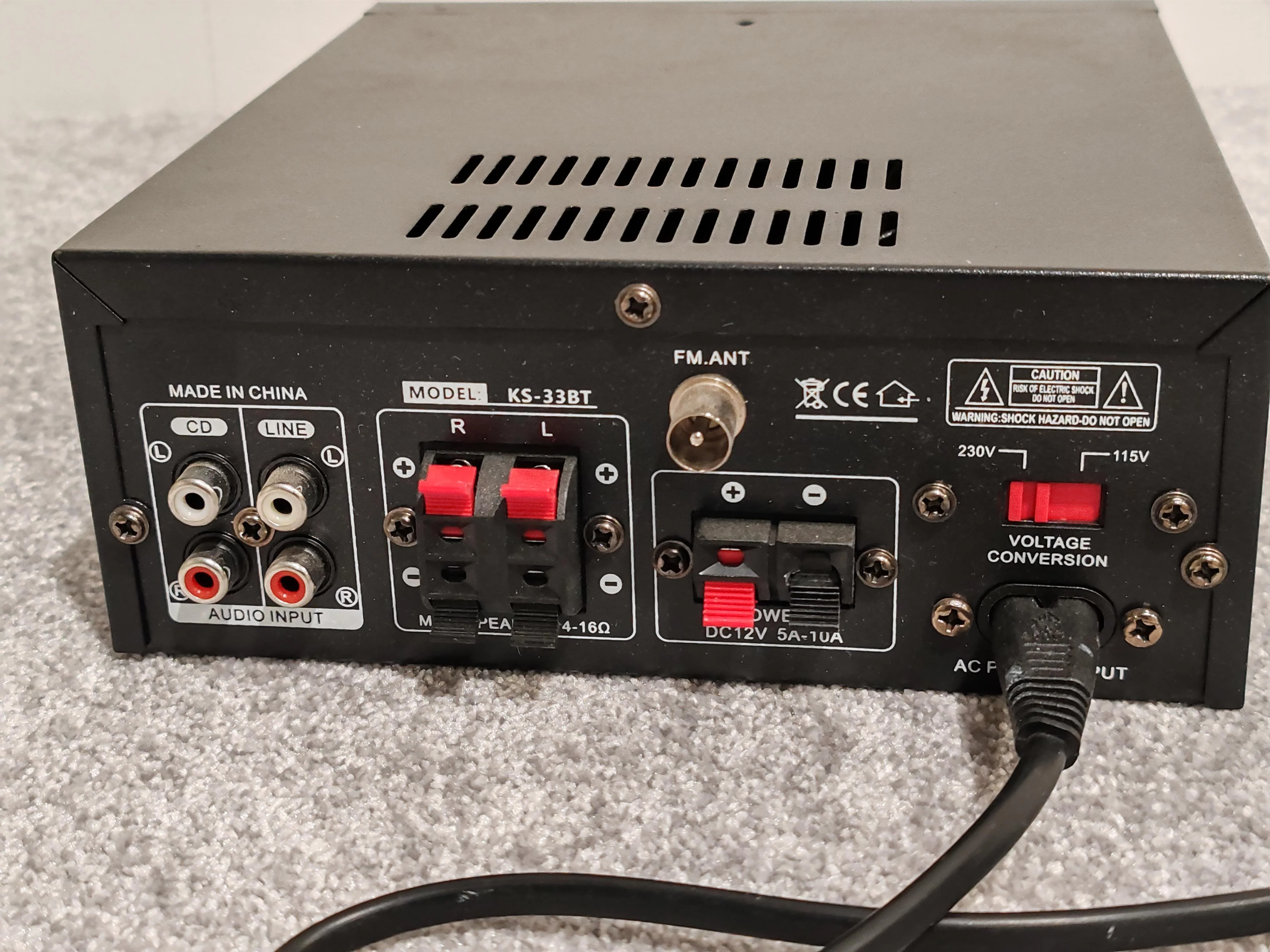 Hi-Fi Kara OK Power Amp KS-33BT With Remote Control - Image 7