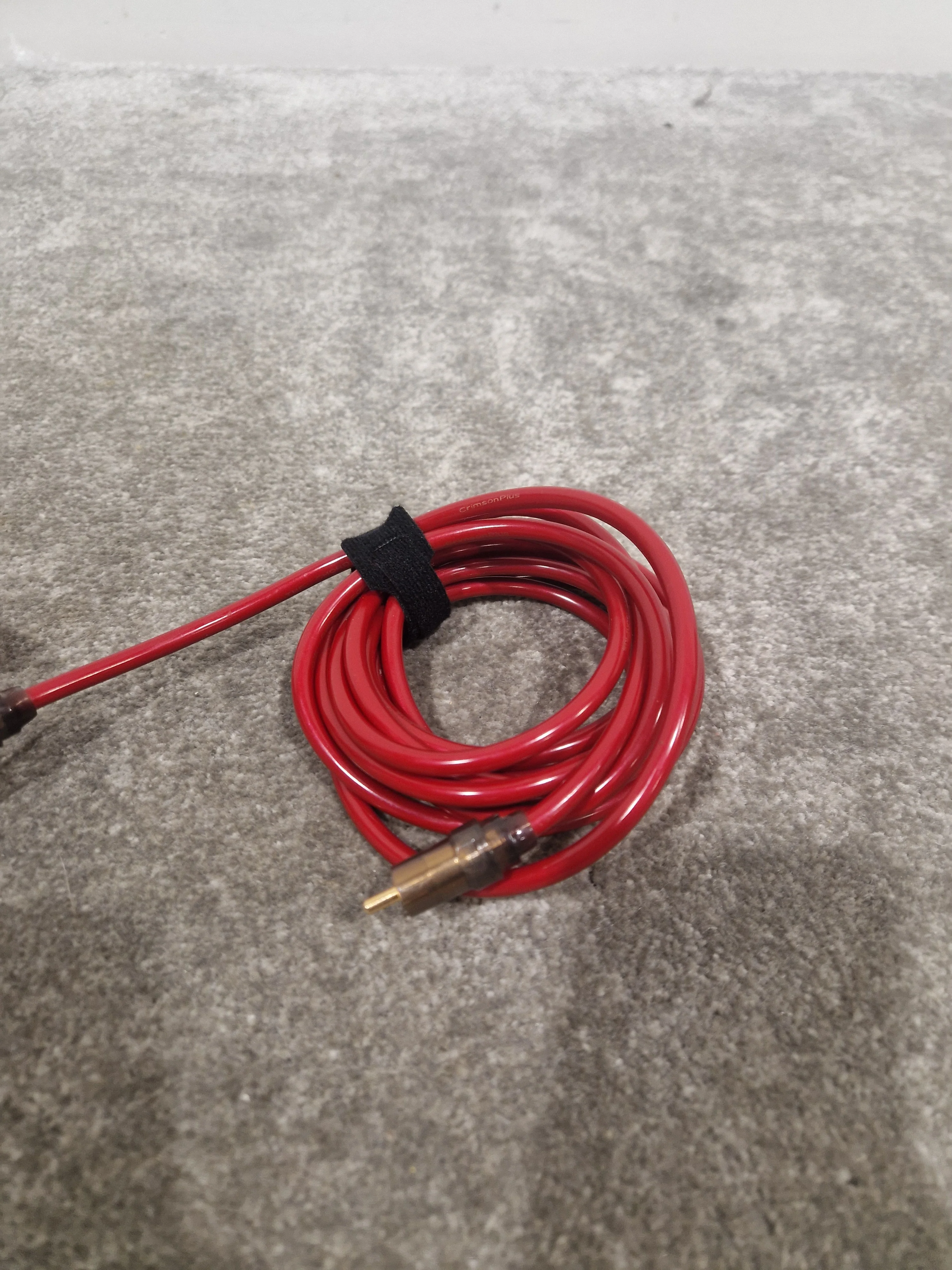 High Qaulity 5FT Red RCA Phono Cable Pair Single Heads Audio Cable - Superior Signal - Excellent - Image 5