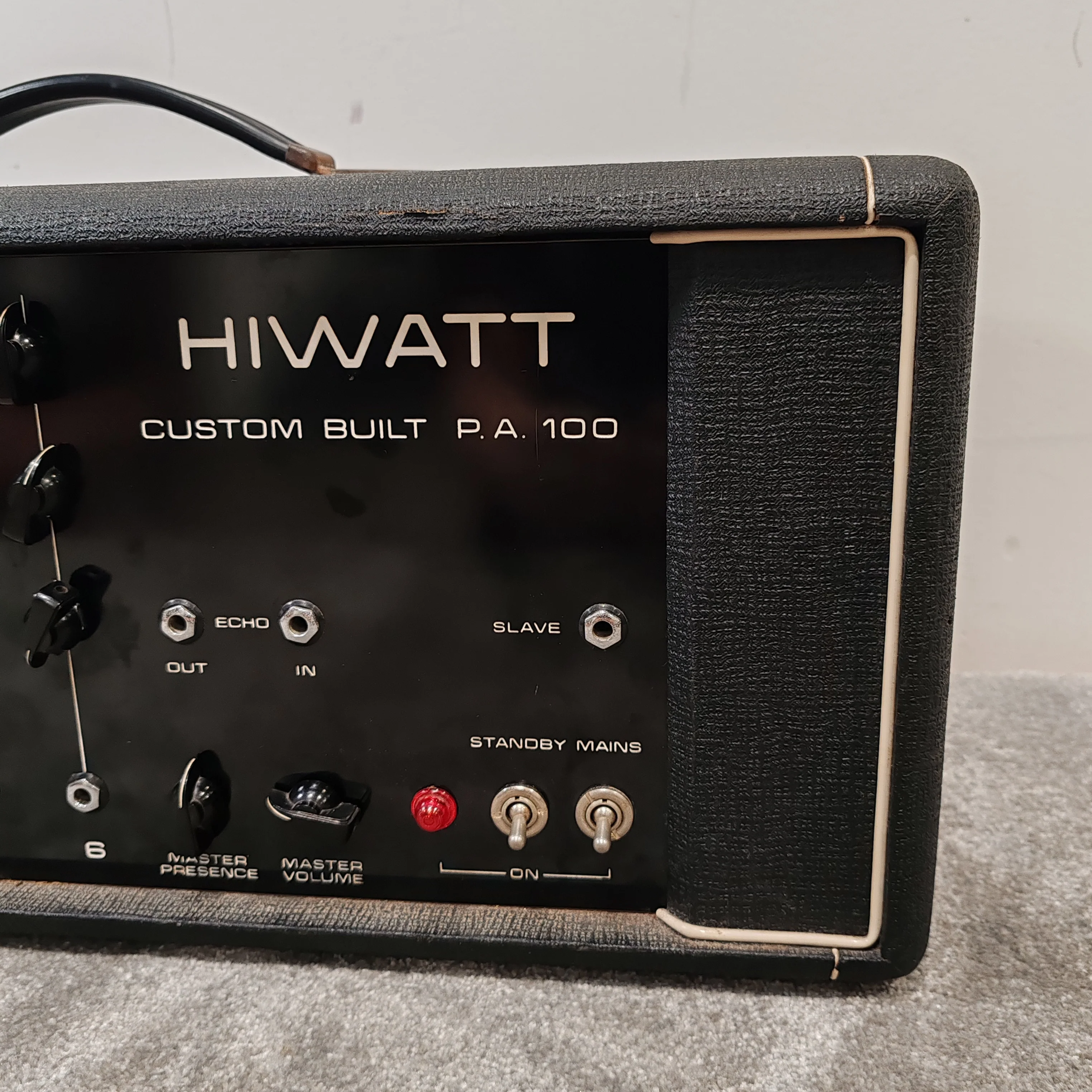 Hiwatt Custom Built Vintage 70s 110 PA / Amplifier - DR112 Amplifier - Fully Serviced, Clean Sound - Very Good w/ Power Supplyv - Image 5