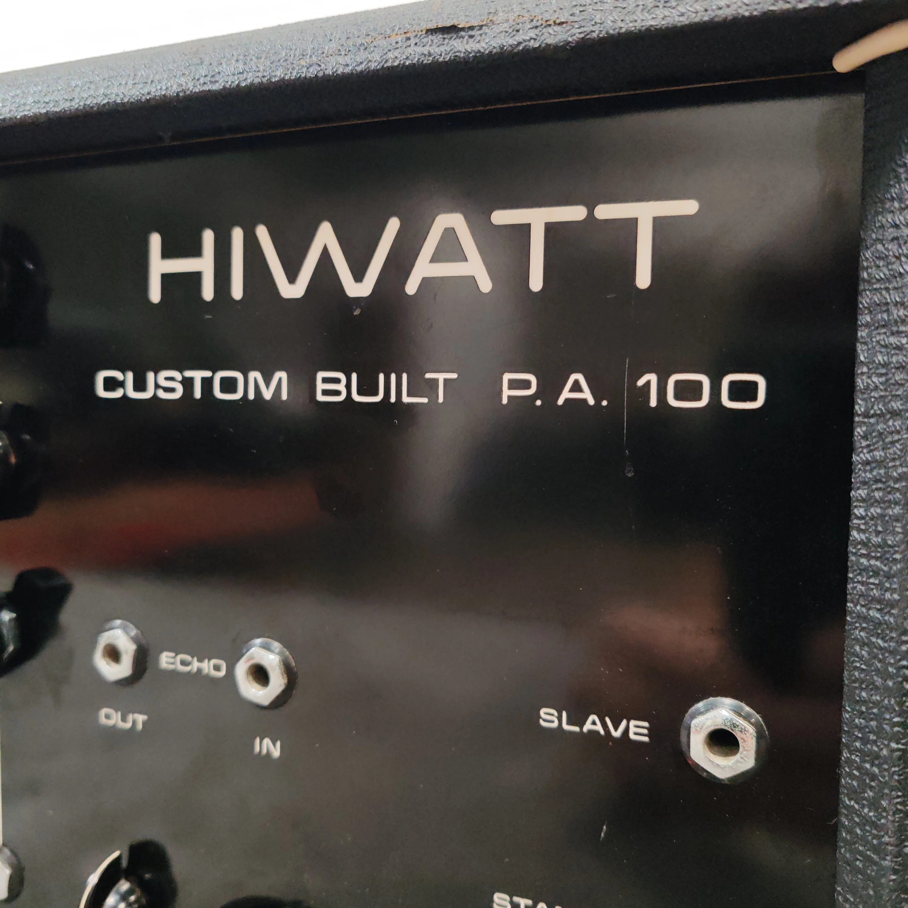 Hiwatt Custom Built Vintage 70s 110 PA / Amplifier - DR112 Amplifier - Fully Serviced, Clean Sound - Very Good w/ Power Supplyv - Image 6