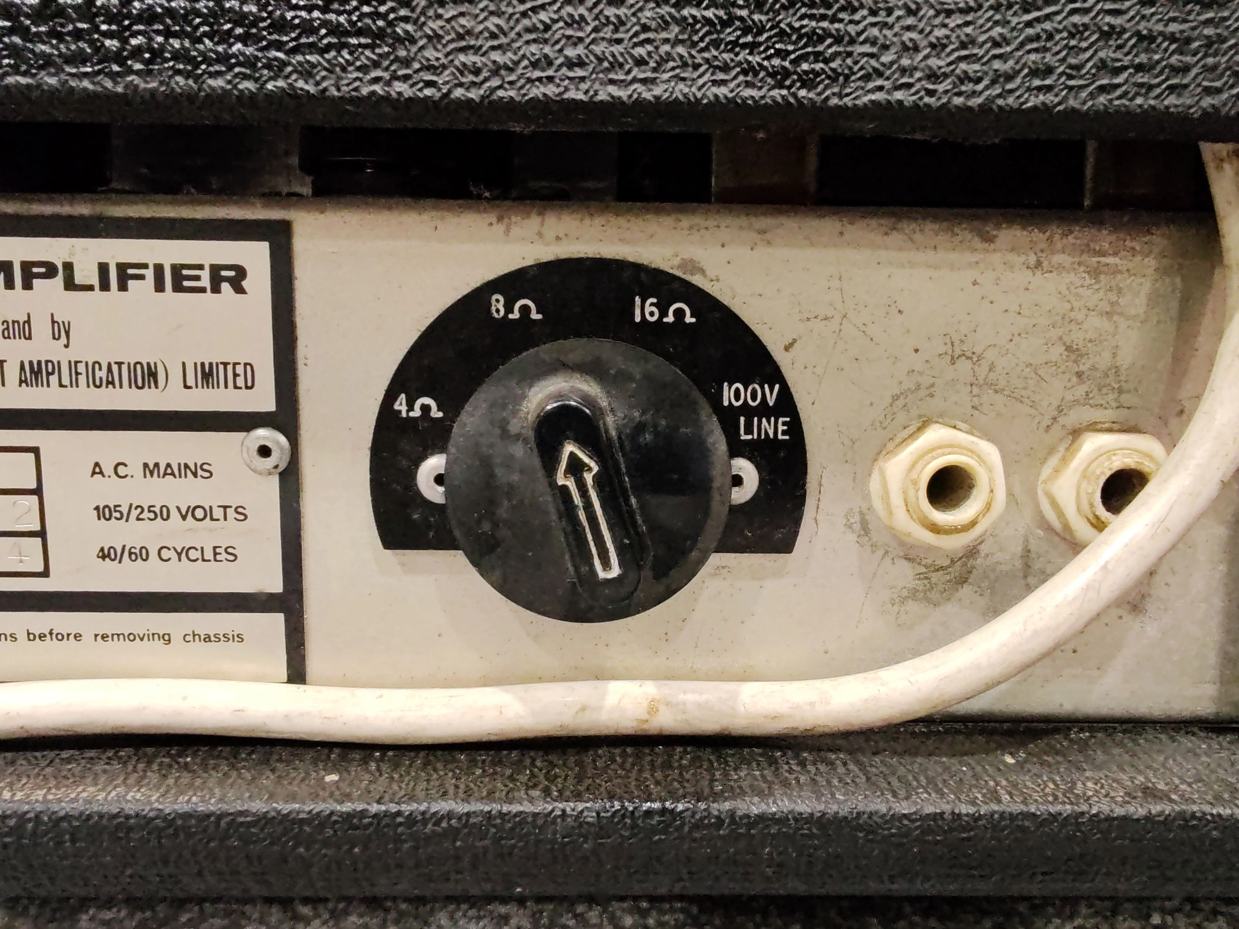 Hiwatt DR112 Custom Built P.A. 100 Amplifier Vintage 1970s - Image 11