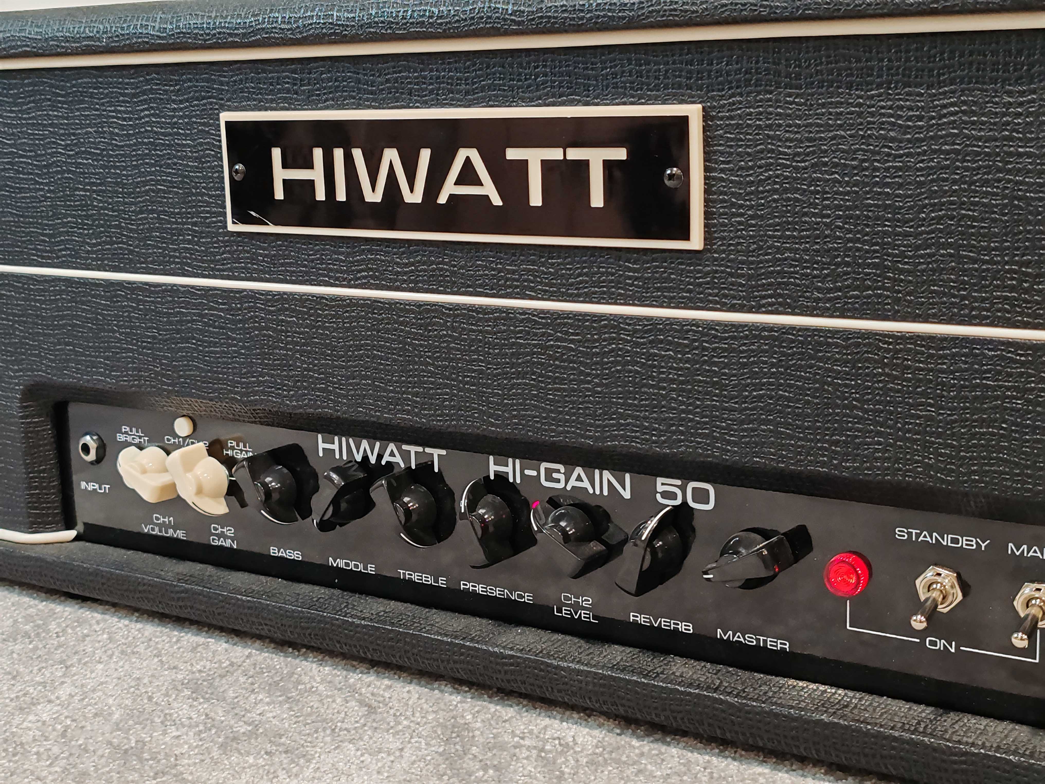 Hiwatt Hi-Gain 50 - 50w Guitar Amplifier Head - Image 2