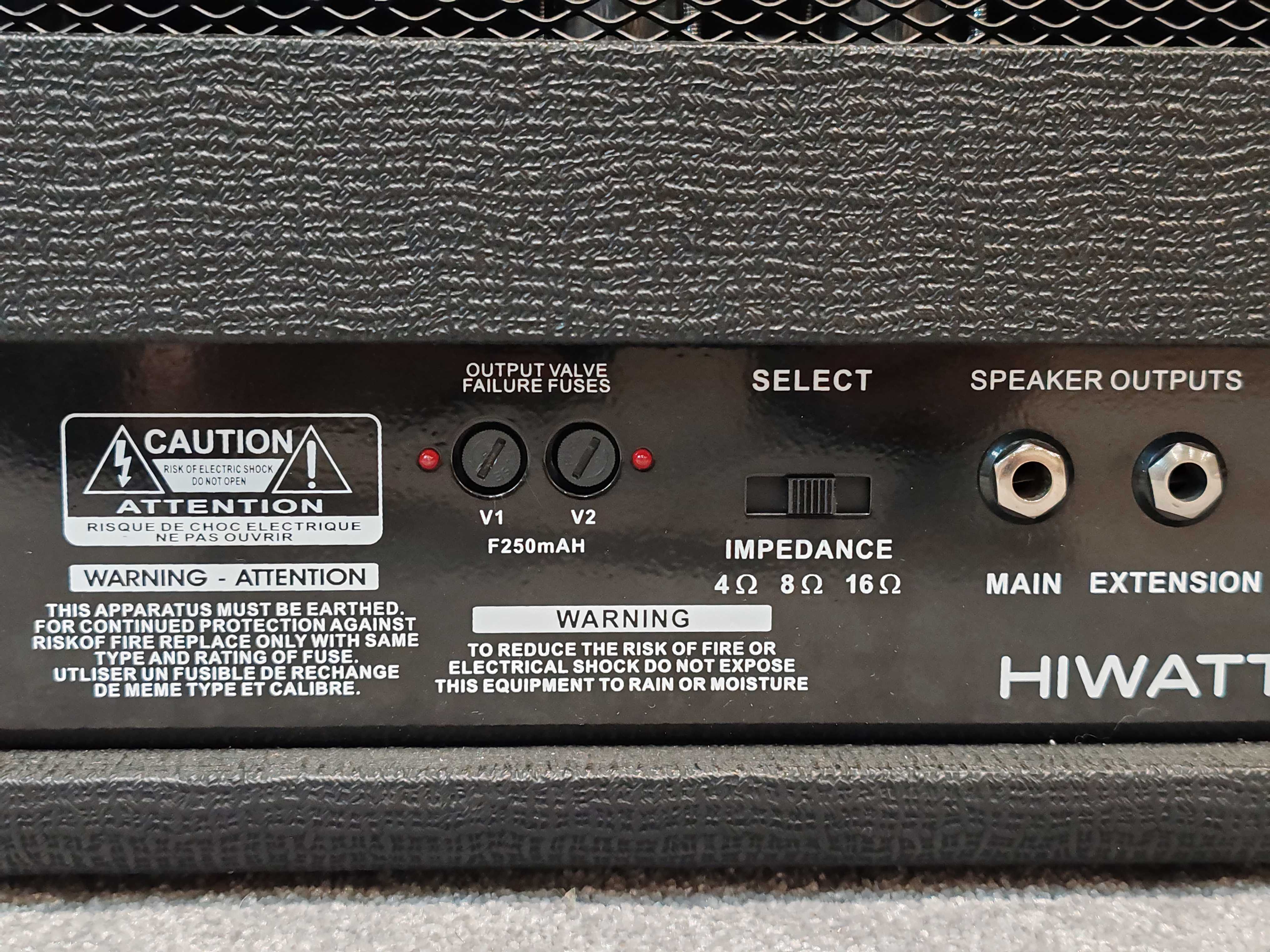 Hiwatt Hi-Gain 50 - 50w Guitar Amplifier Head - Image 6