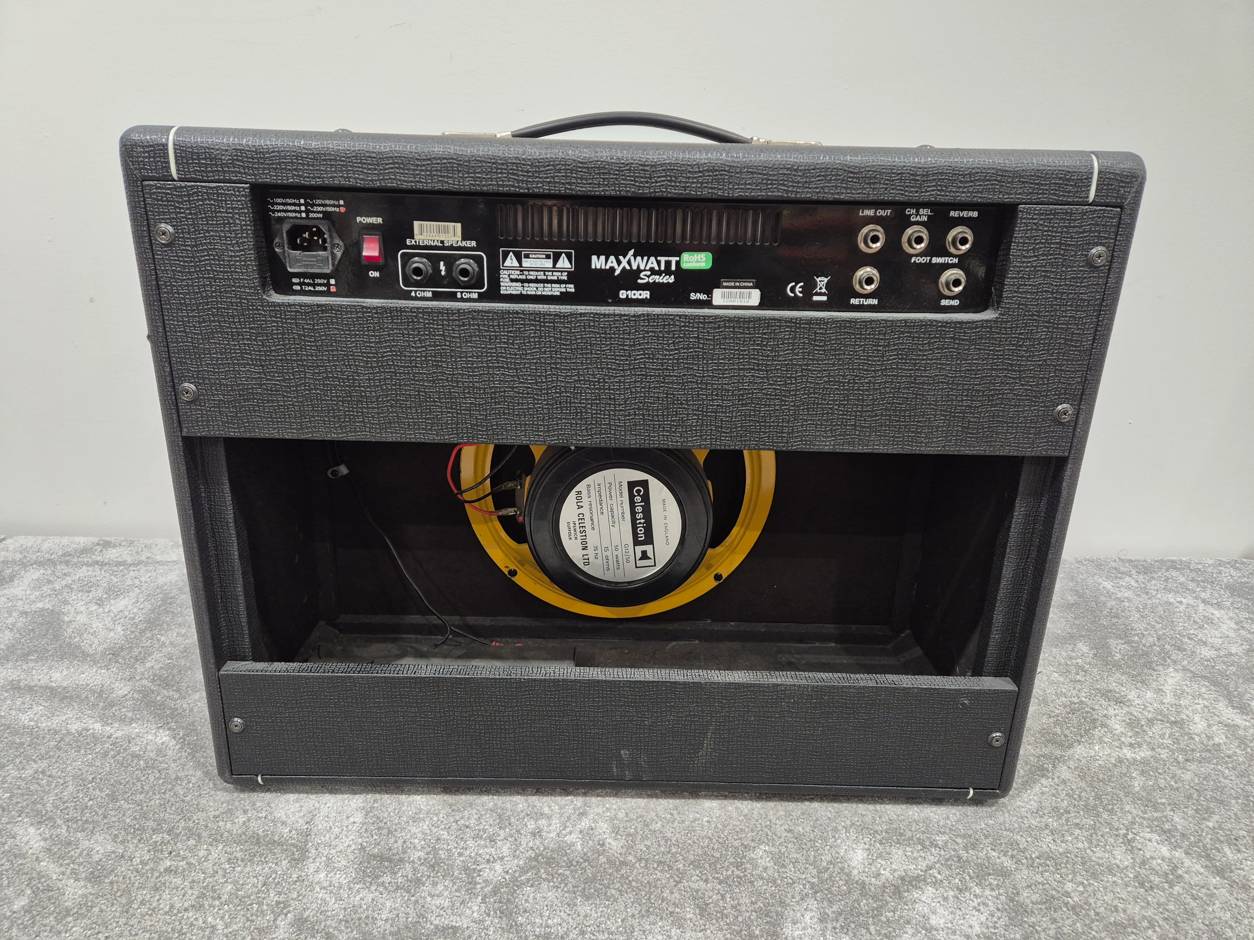 HIWATT Maxwatt G100R - Solid-State Combo Amplifier - Image 8