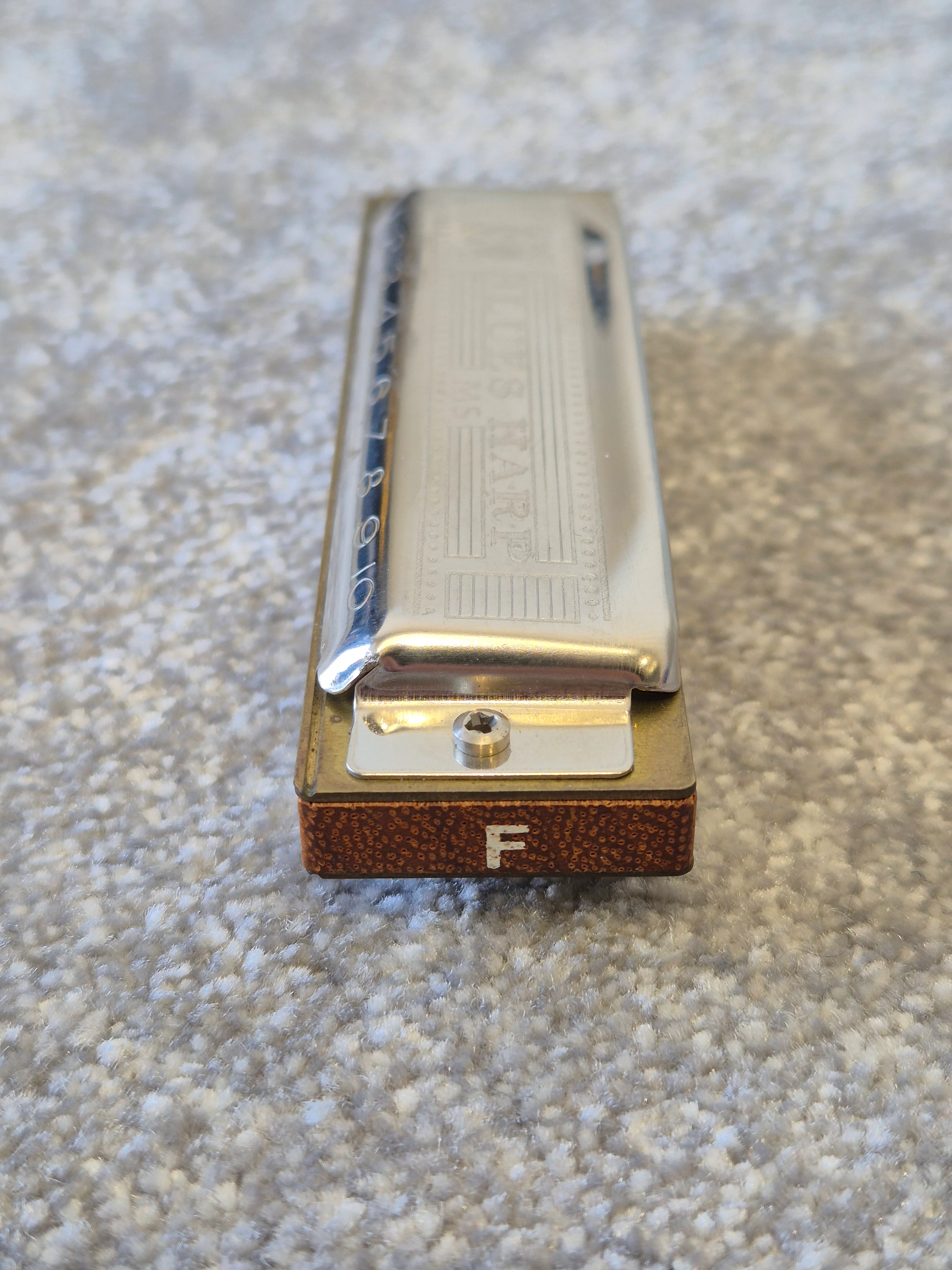 Hohner Blues Harp Harmonica - Key F w/ Case - Image 3