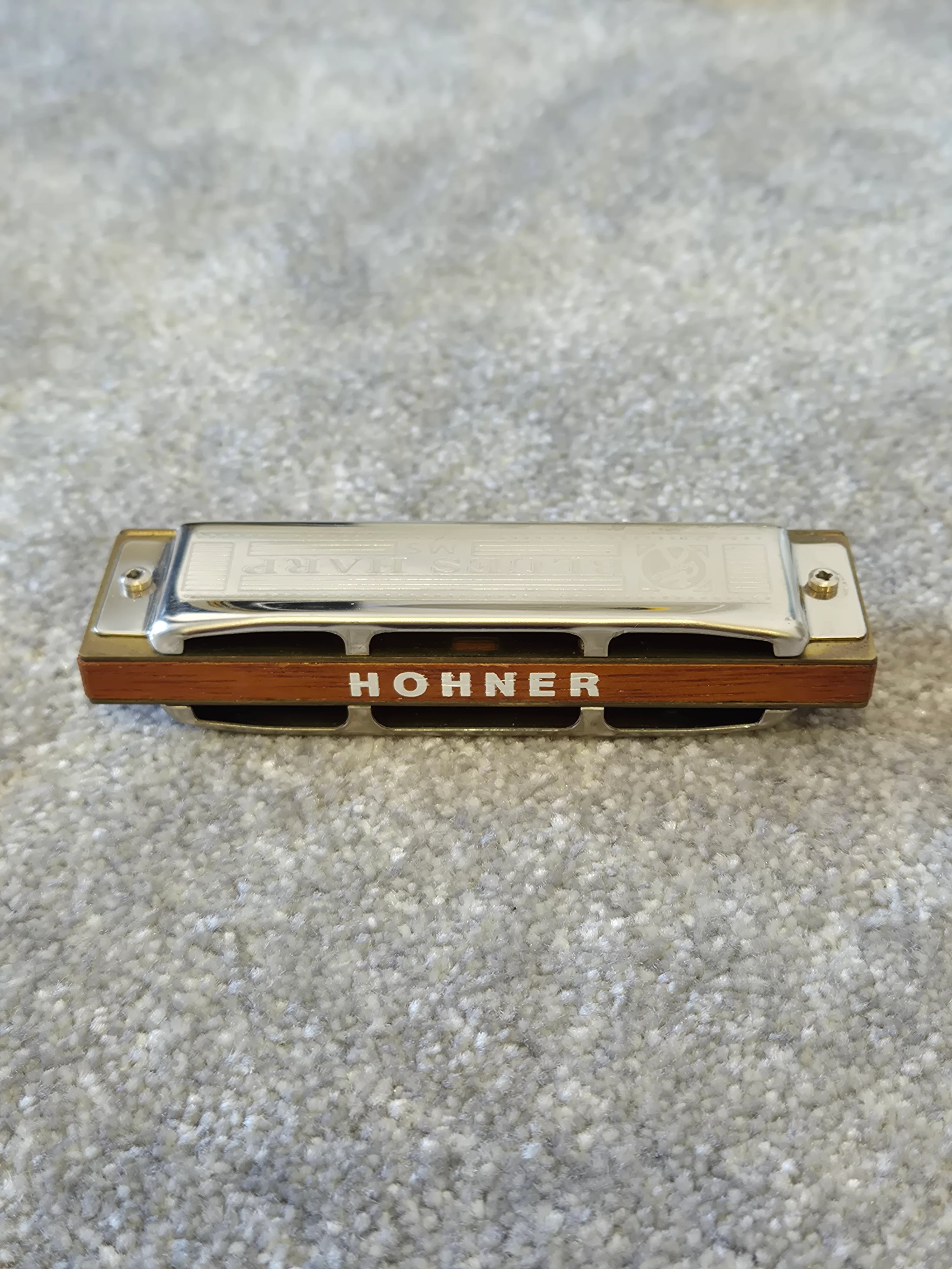 Hohner Blues Harp Harmonica - Key F w/ Case - Image 4