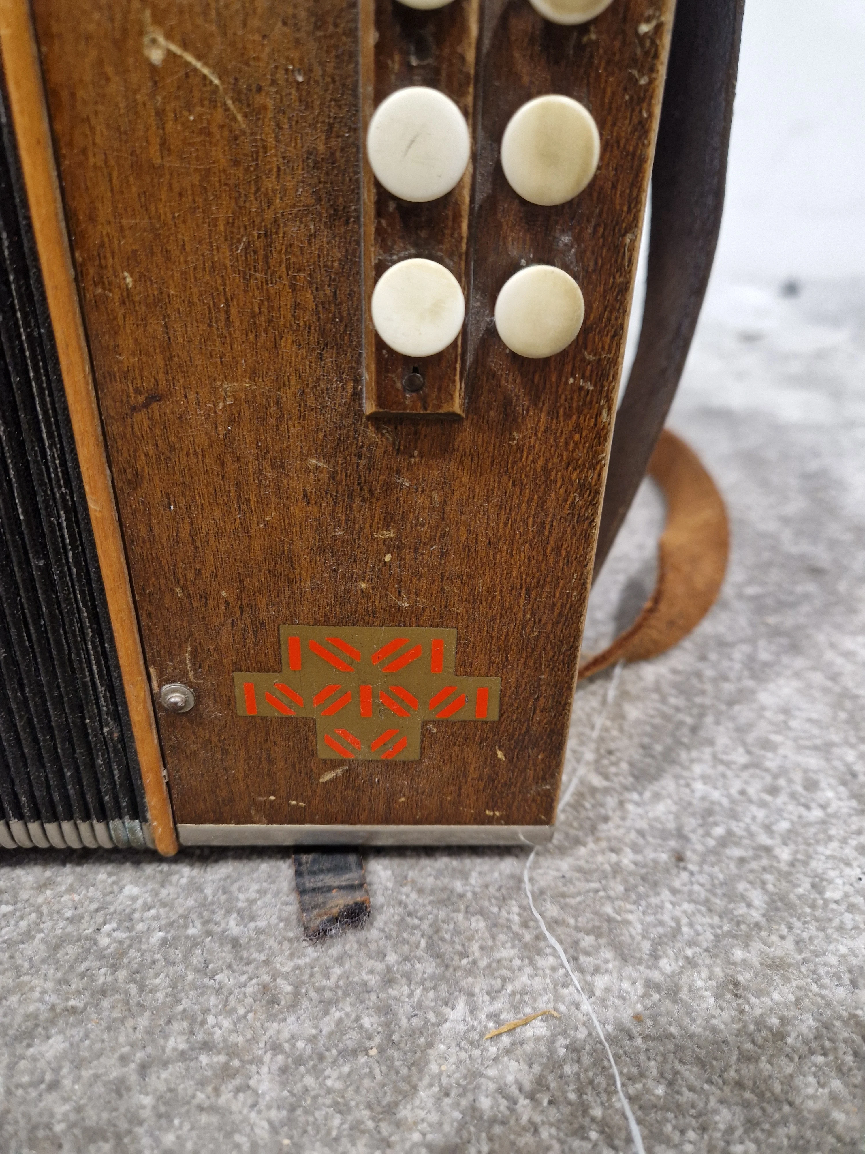 Hohner Club Modell II - Accordion - Brown - Good - Image 11