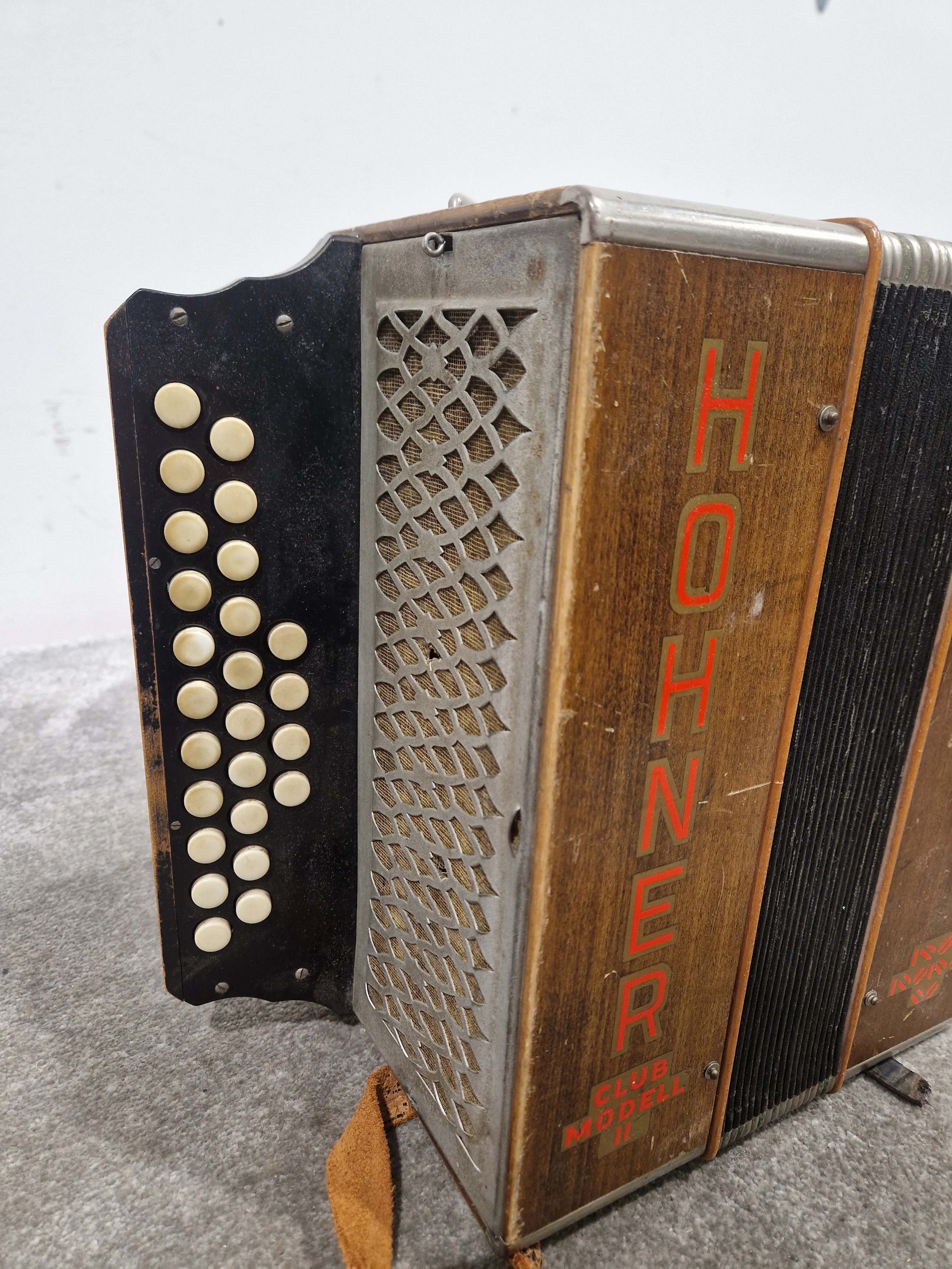 Hohner Club Modell II - Accordion - Brown - Good - Image 13
