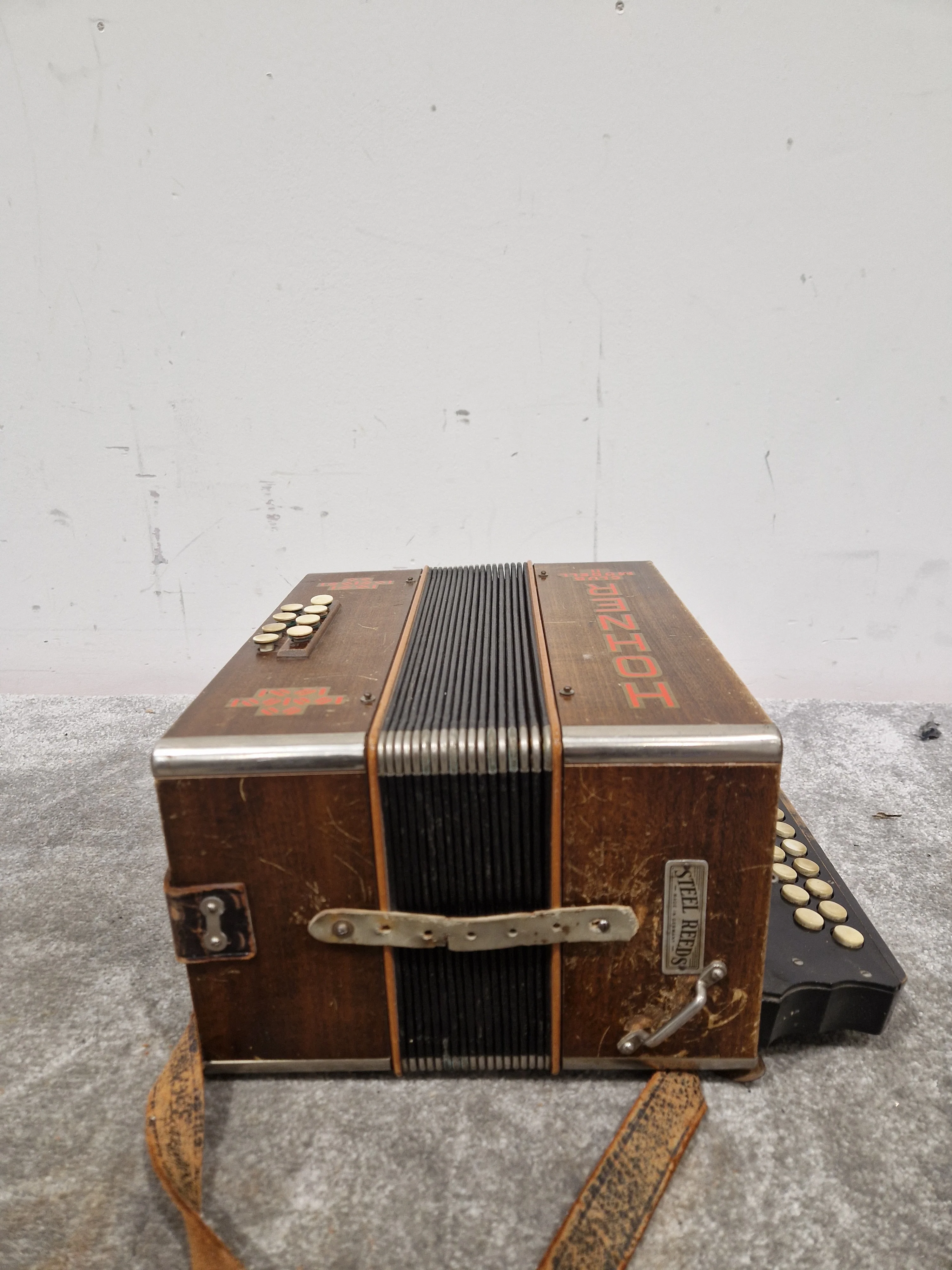 Hohner Club Modell II - Accordion - Brown - Good - Image 5