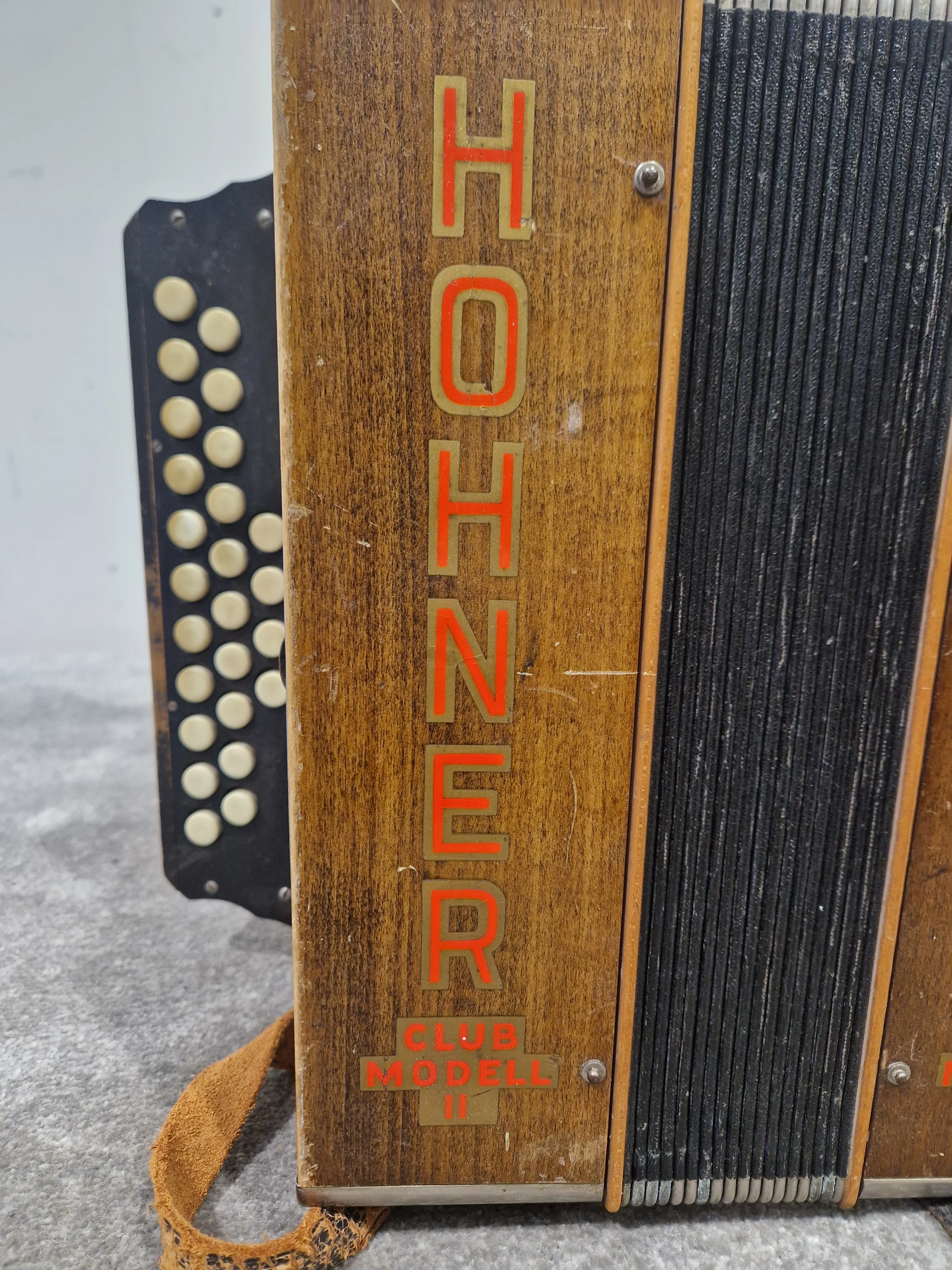 Hohner Club Modell II - Accordion - Brown - Good - Image 8