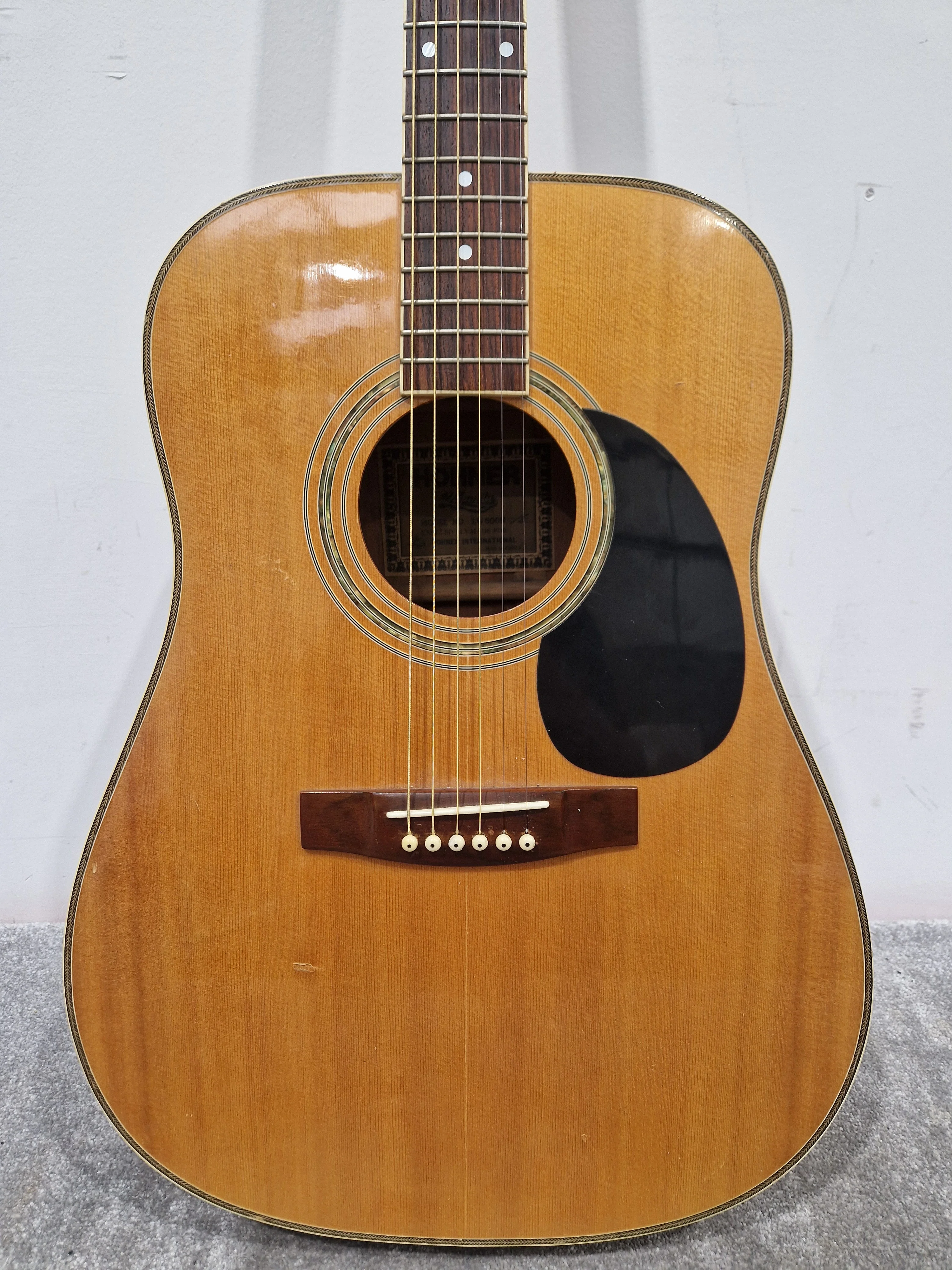 Hohner Lw600n Acoustic Guitar - Spruce Top, Nato Back/Sides - Good - Image 2