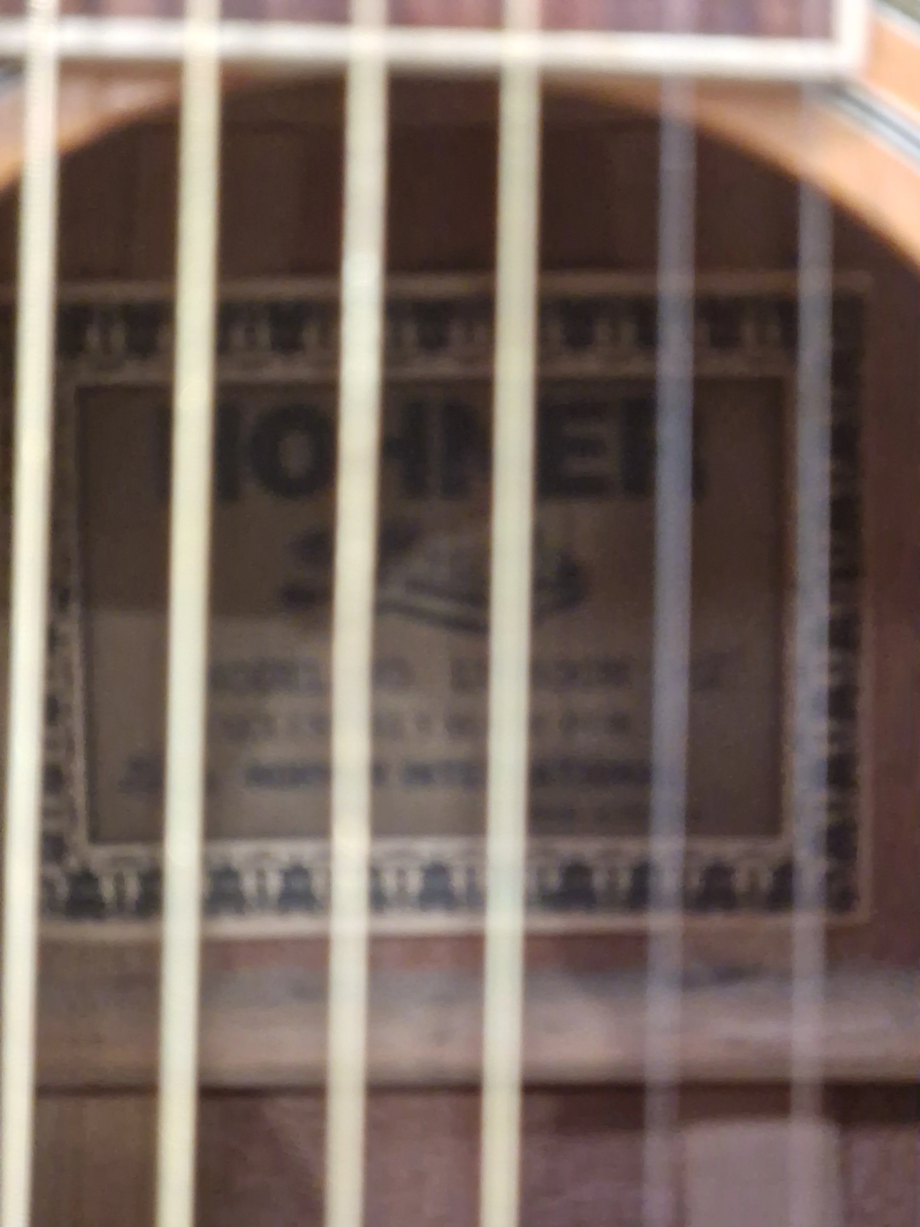 Hohner Lw600n Acoustic Guitar - Spruce Top, Nato Back/Sides - Good - Image 3