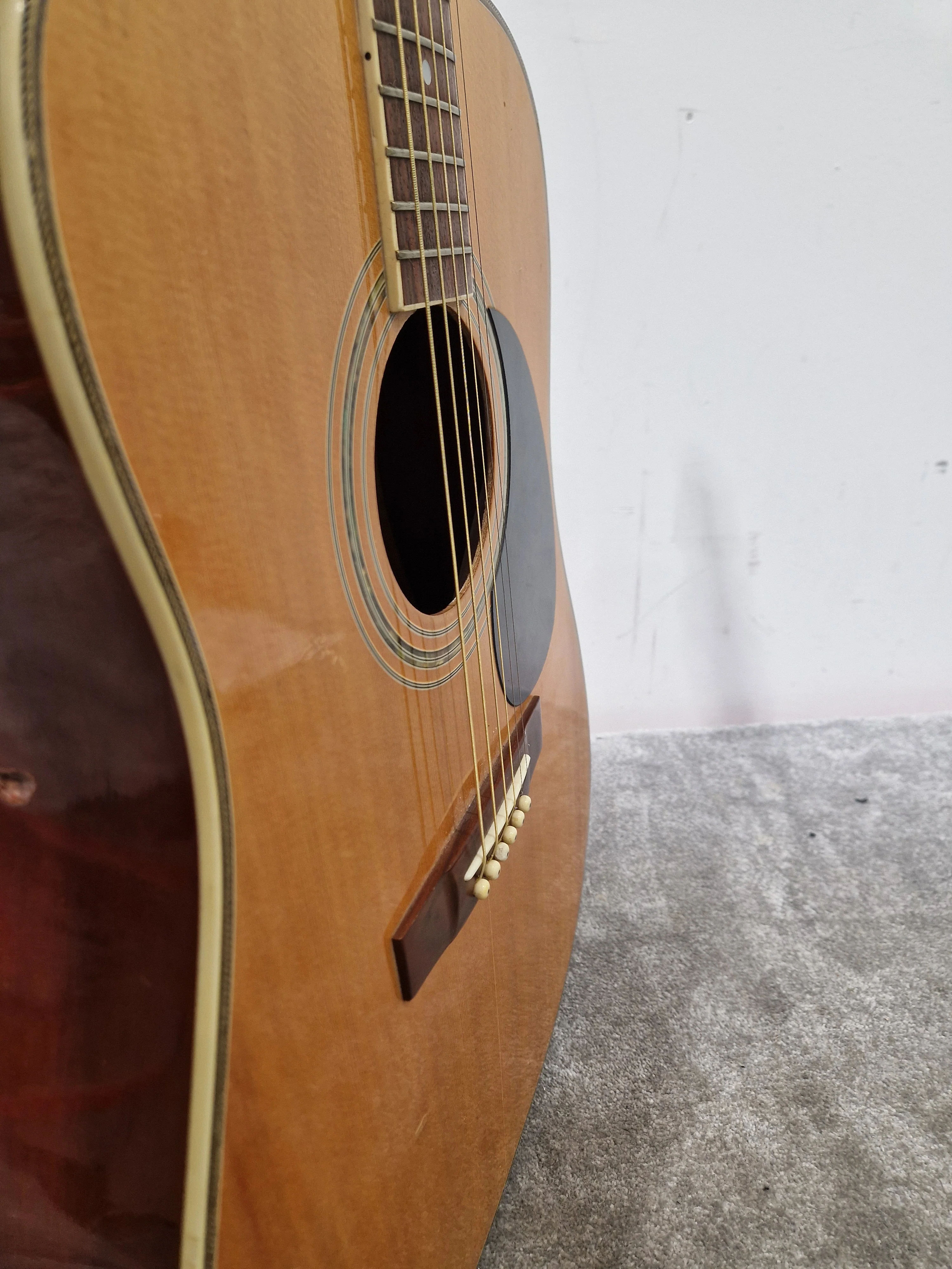 Hohner Lw600n Acoustic Guitar - Spruce Top, Nato Back/Sides - Good - Image 8