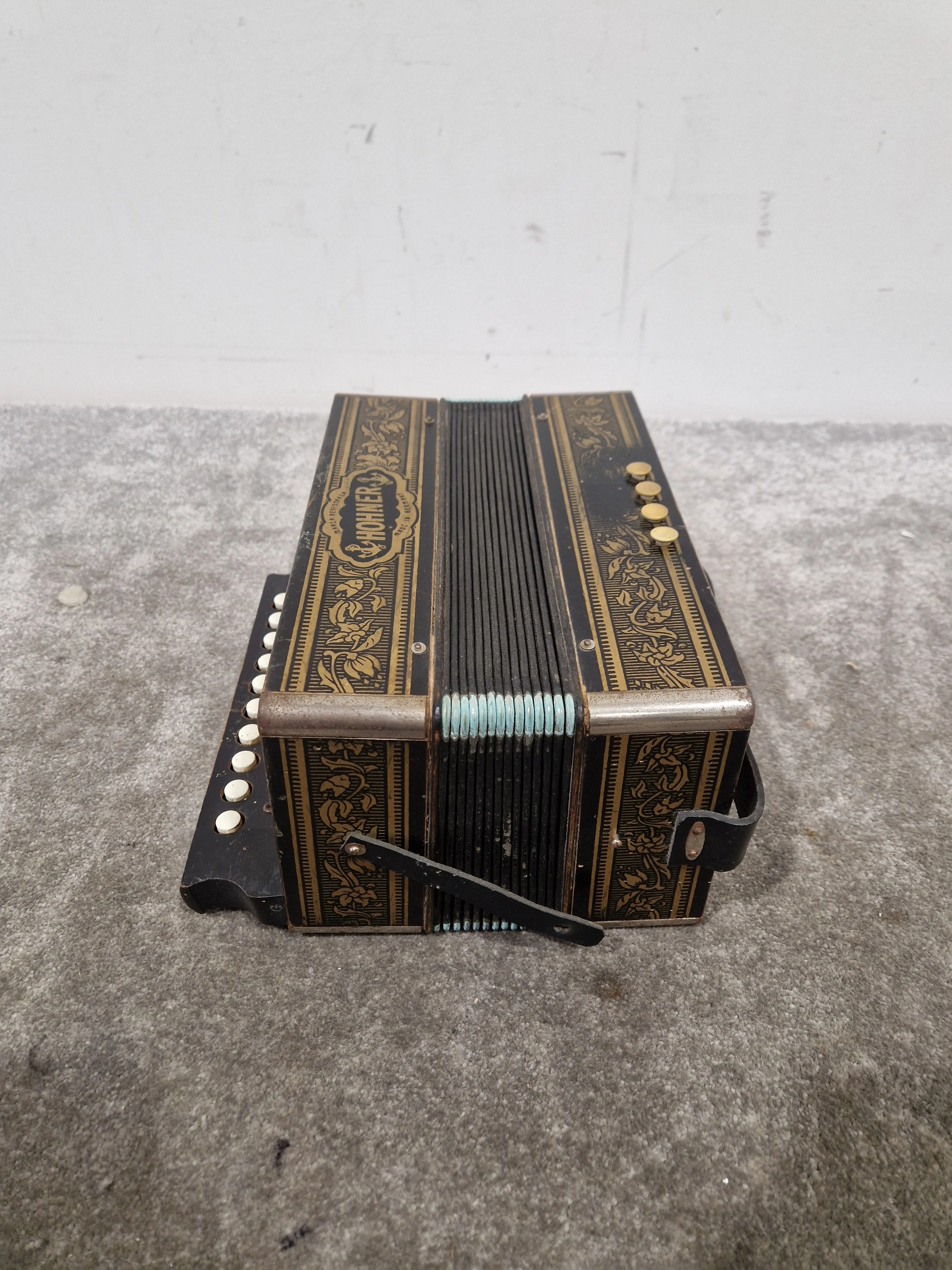 Hohner Marca Registrada Accordion - Classic Diatonic Design - Good - Image 2