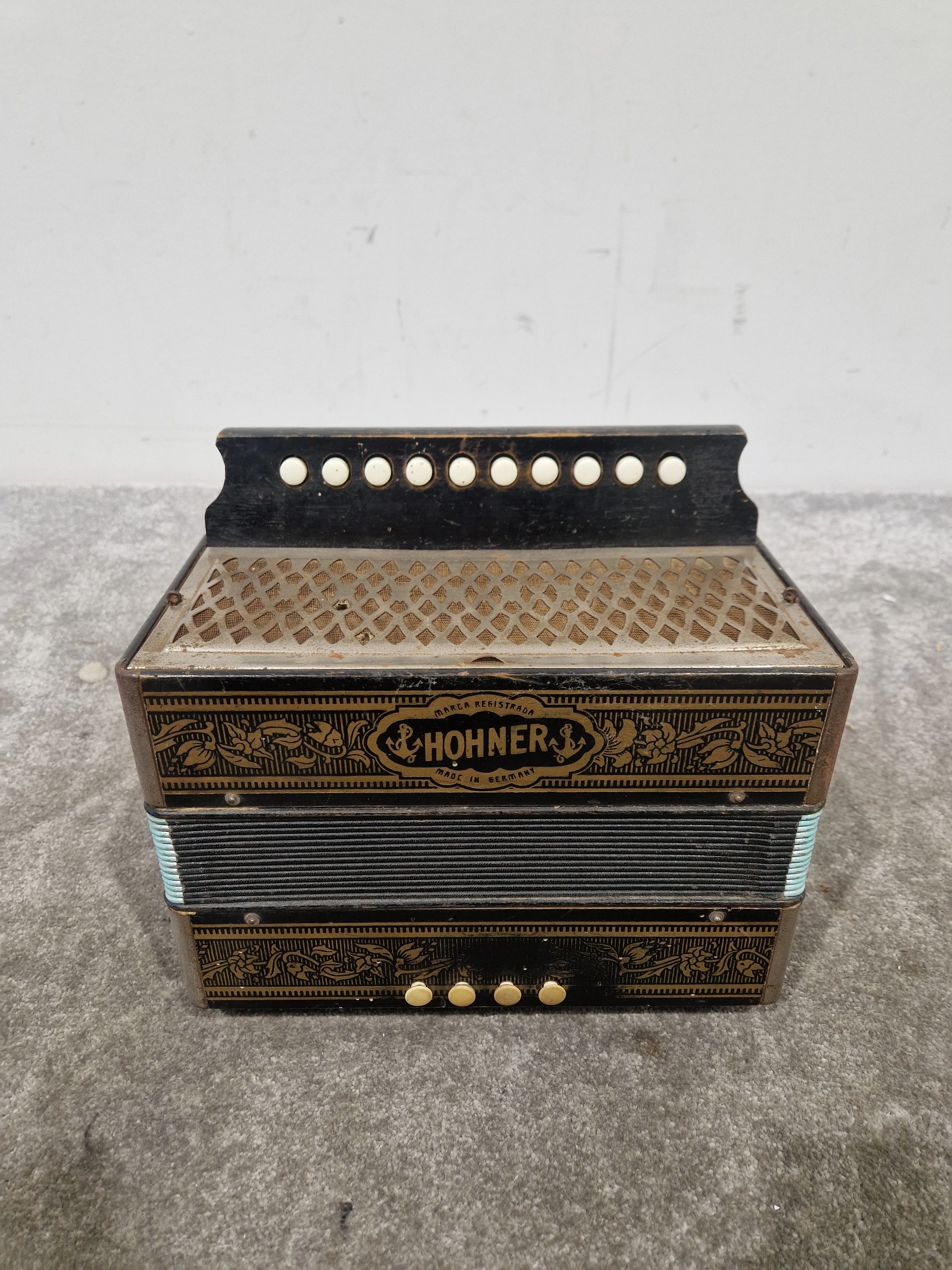 Hohner Marca Registrada Accordion - Classic Diatonic Design - Good - Image 6