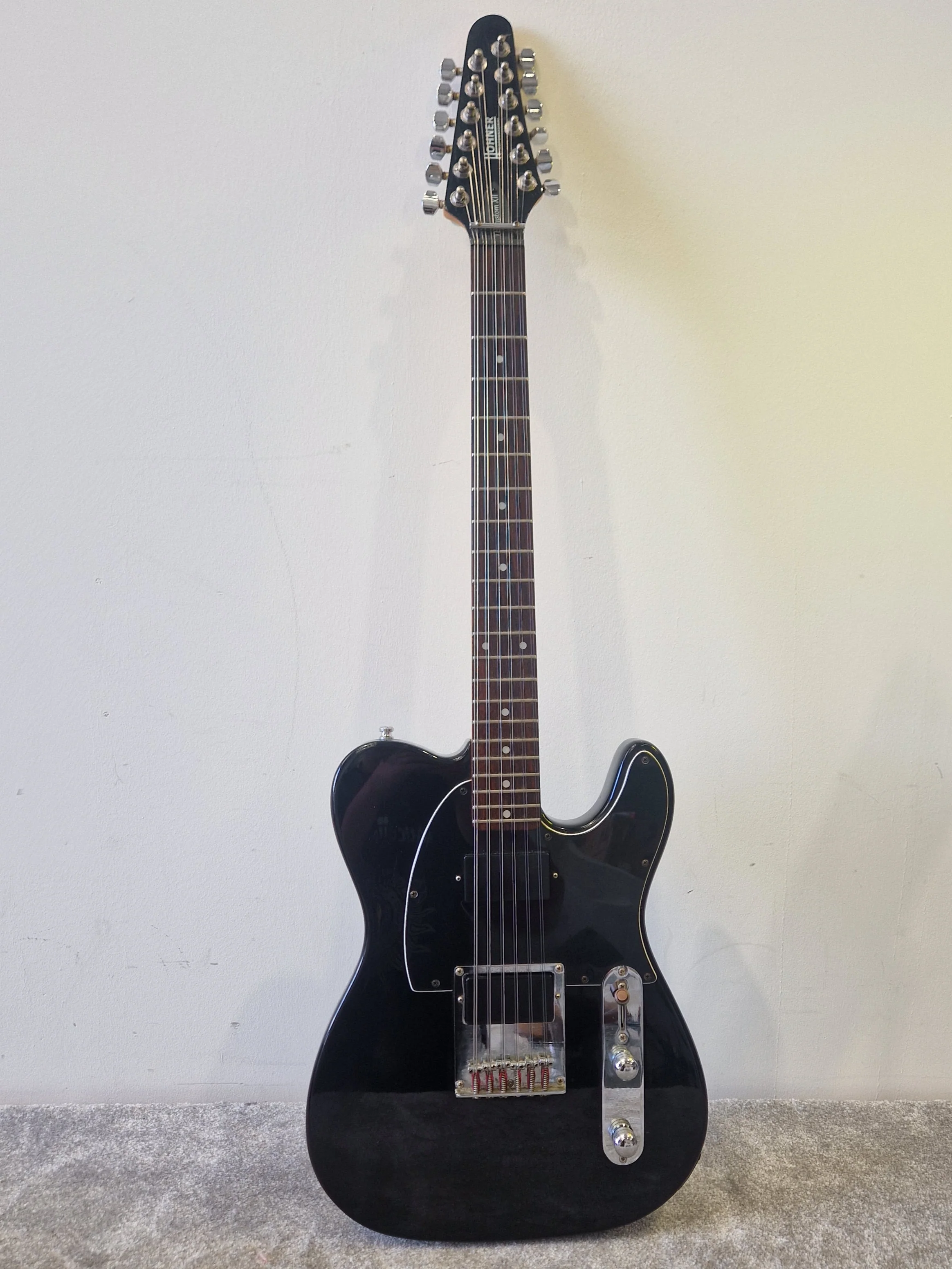 Hohner Professional VII Telecaster-Style 12-String Electric Guitar – EMG Pickups- Very Good - Image 2