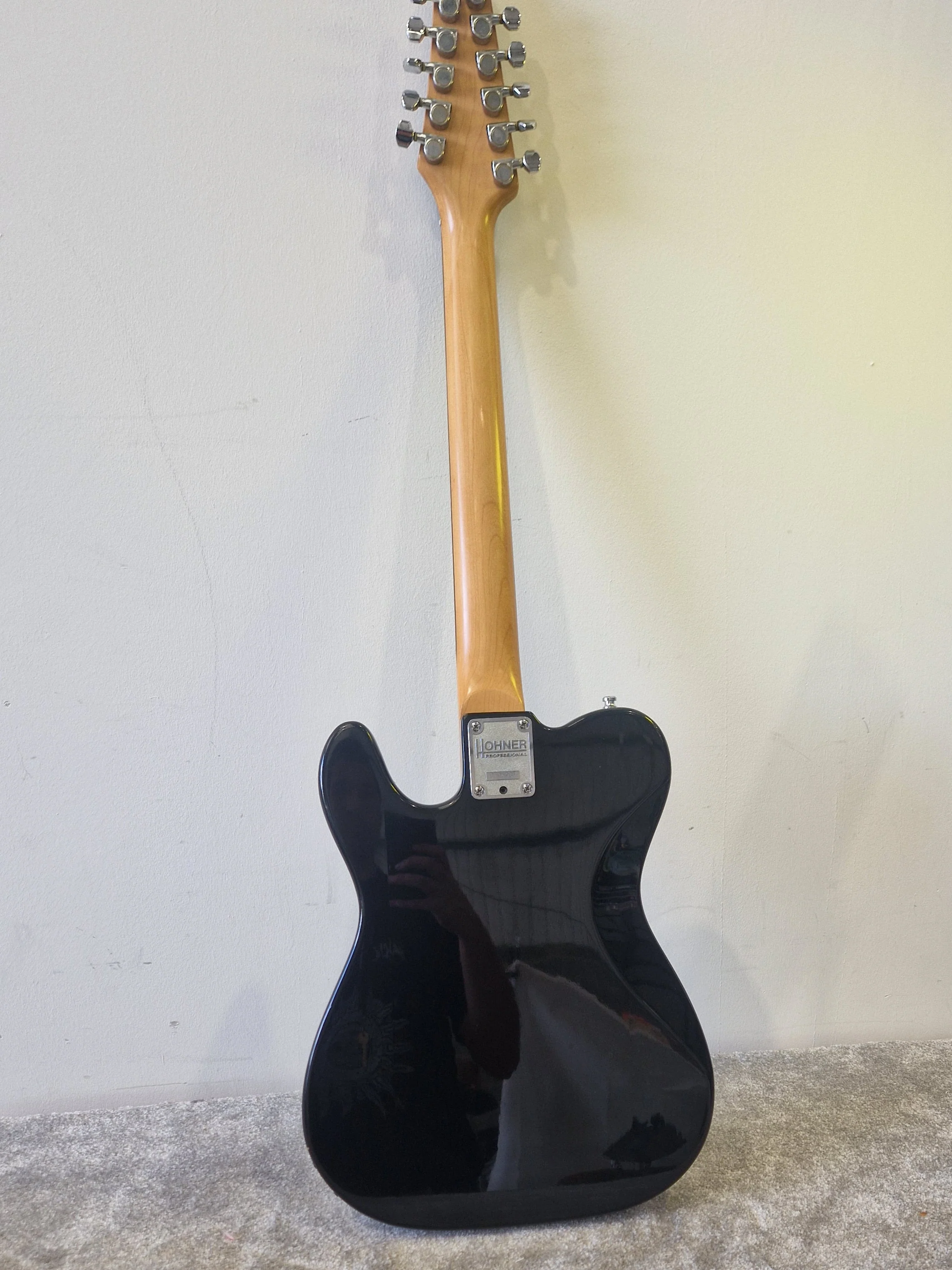 Hohner Professional VII Telecaster-Style 12-String Electric Guitar – EMG Pickups- Very Good - Image 6