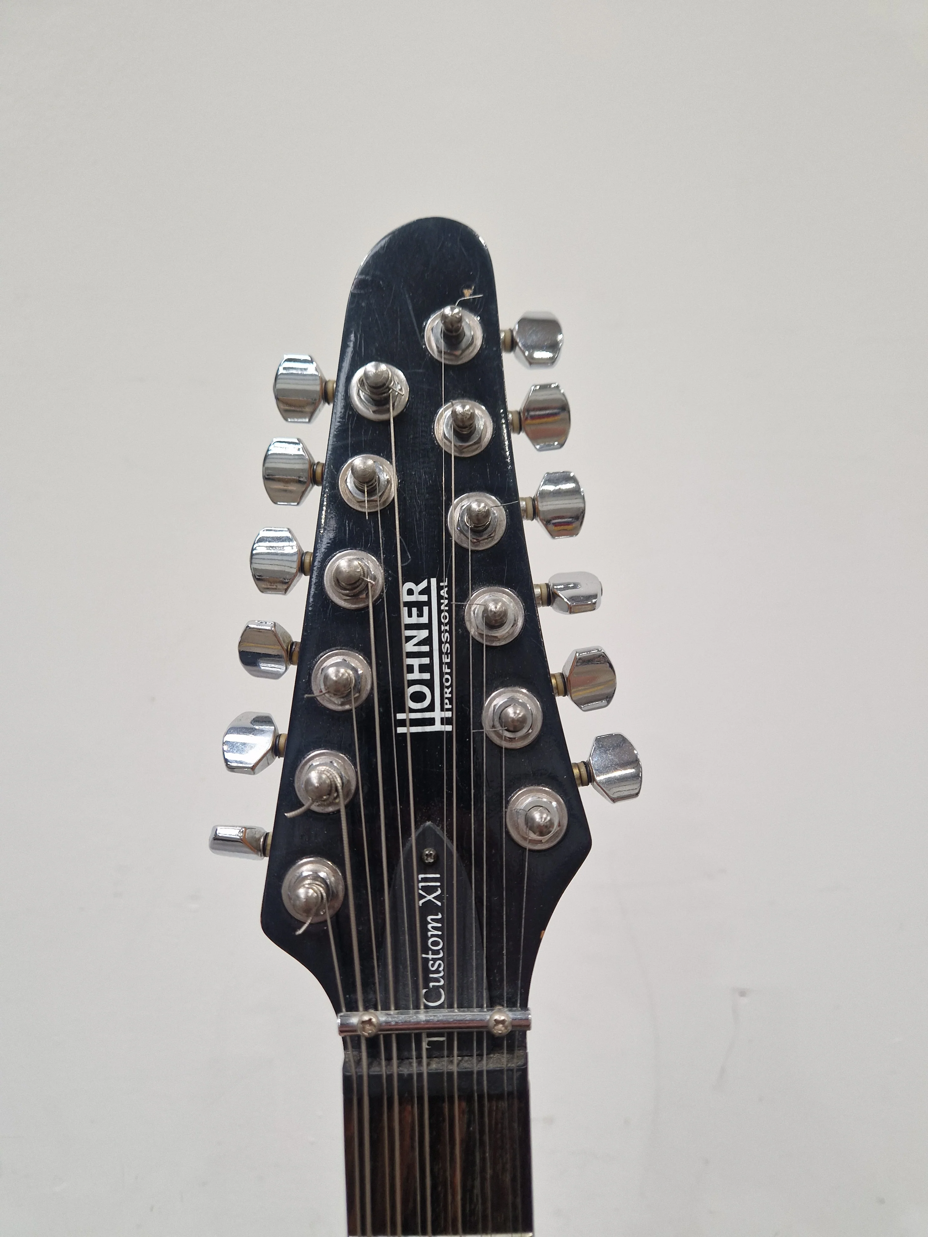 Hohner Professional VII Telecaster-Style 12-String Electric Guitar – EMG Pickups- Very Good - Image 9