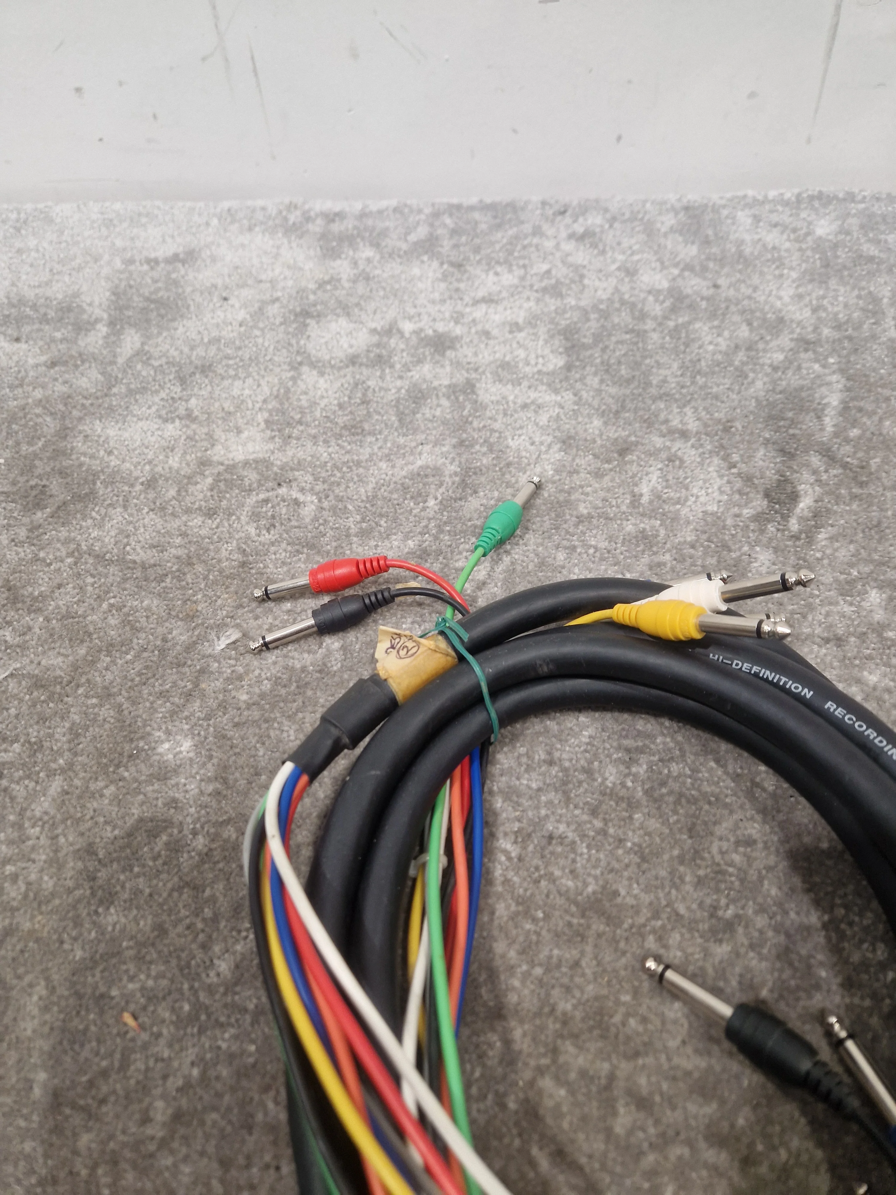 Hosa 8 Channel Hi-Definition Recording Snake Pair - Pro Audio Connection - Excellent - Image 3