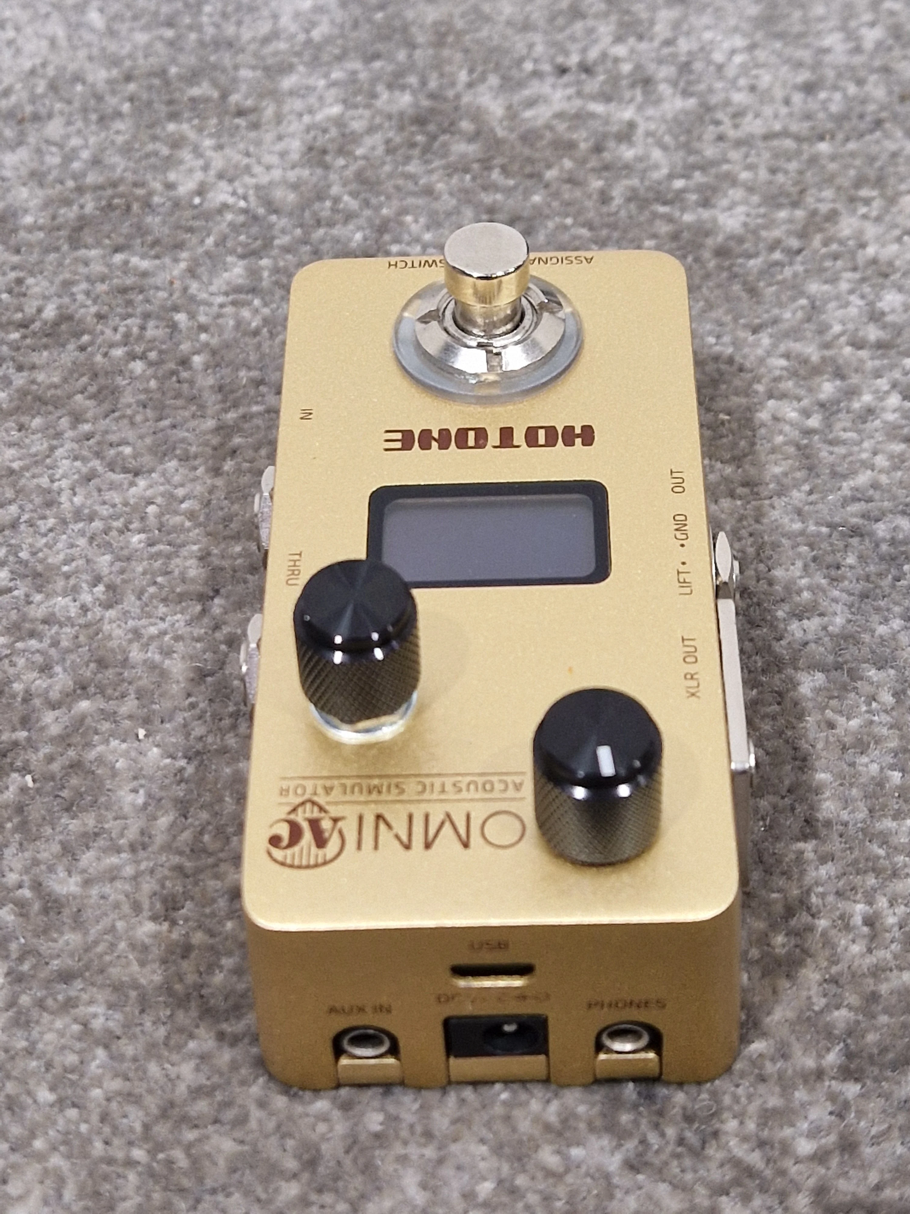 Hotone Omni Acoustic Simulator - Authentic Acoustic Tones - Excellent w/ Original Box & Power Supply - Image 3