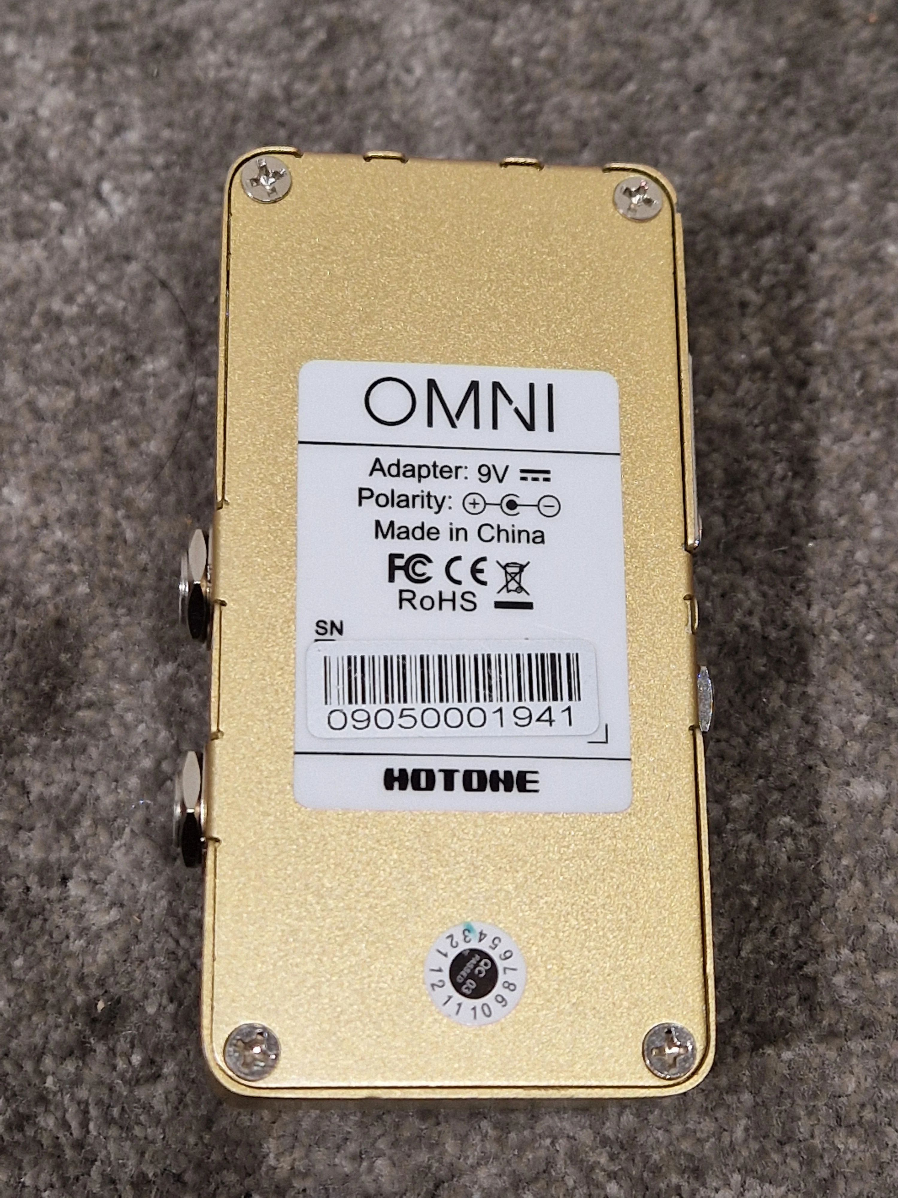 Hotone Omni Acoustic Simulator - Authentic Acoustic Tones - Excellent w/ Original Box & Power Supply - Image 5