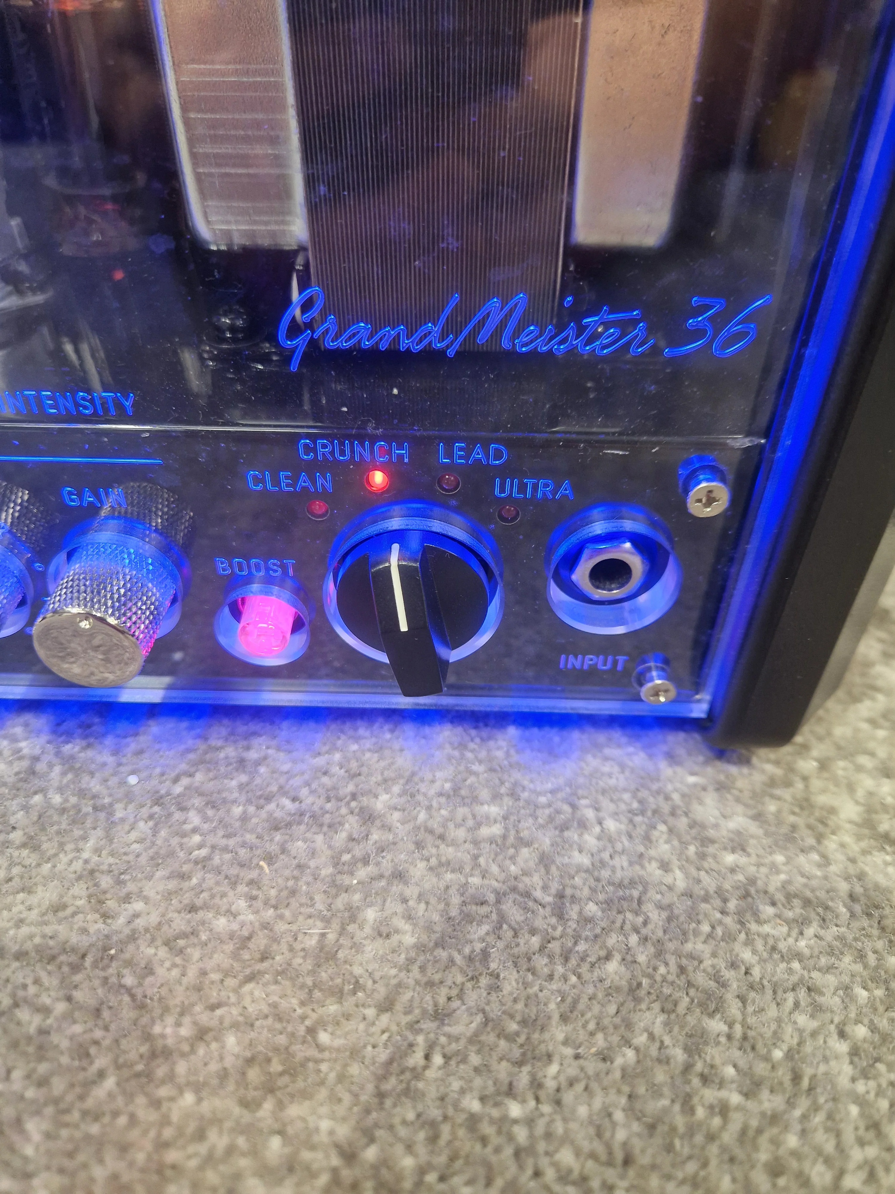 Hughes & Kettner Grand Miester 36 Guitar Amplifier - Digital Modeling - Excellent w/ Original Box & Soft Case & Foot Pedal Fsm-432 Mk3 - Image 6