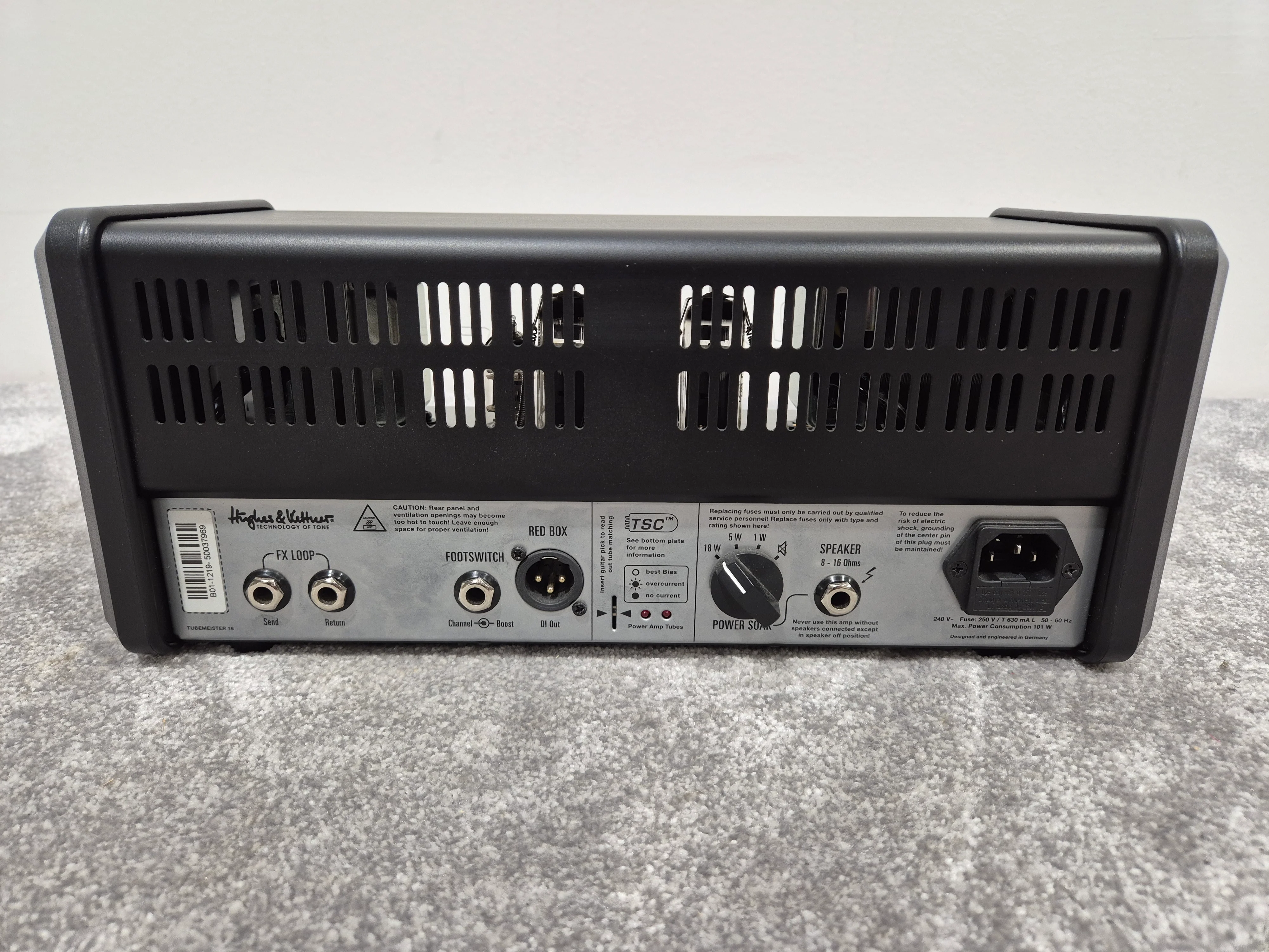 Hughes & Kettner TubeMeister 18 - 18-watt Guitar Amplifier Head - Image 6