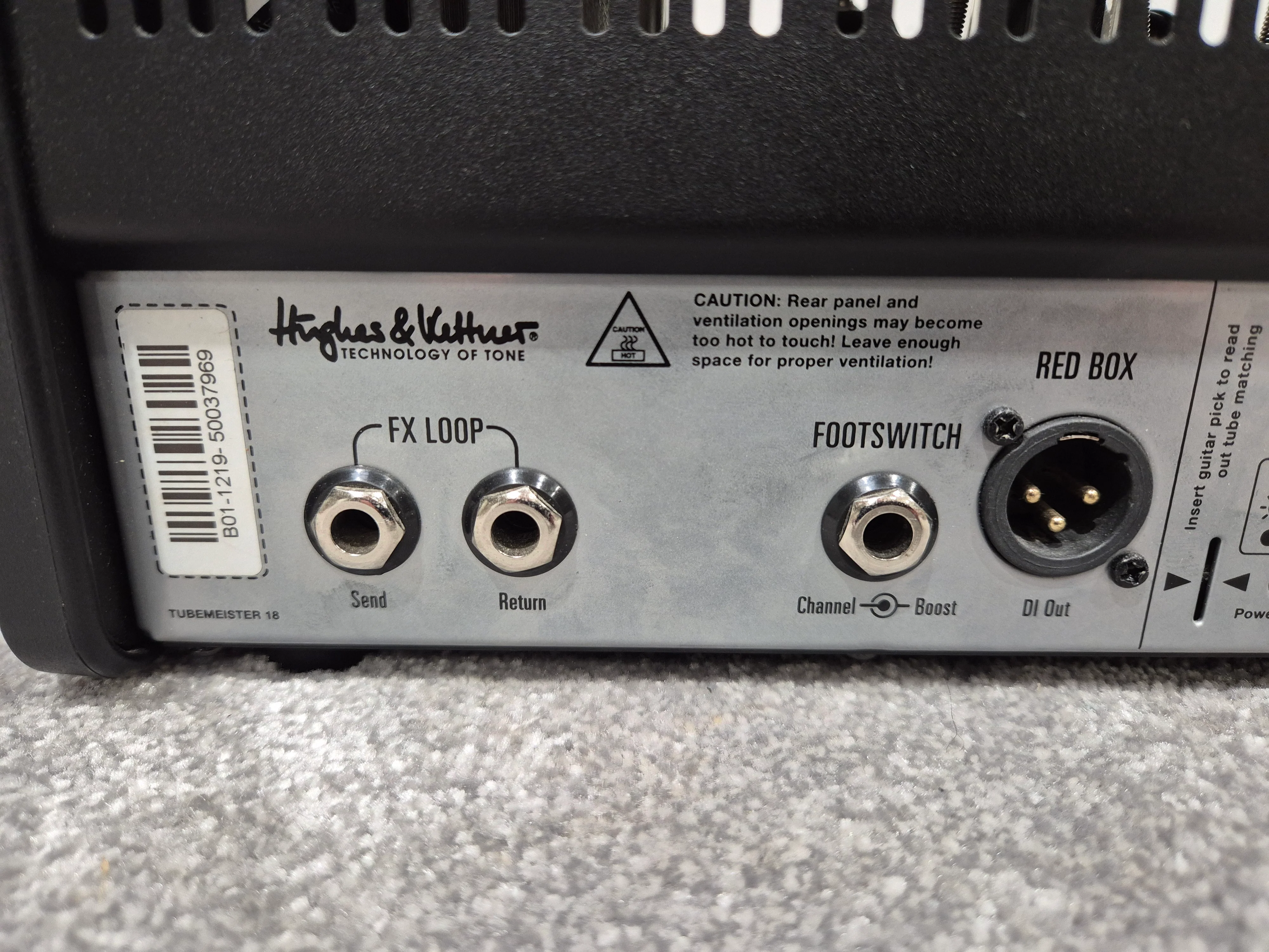 Hughes & Kettner TubeMeister 18 - 18-watt Guitar Amplifier Head - Image 7