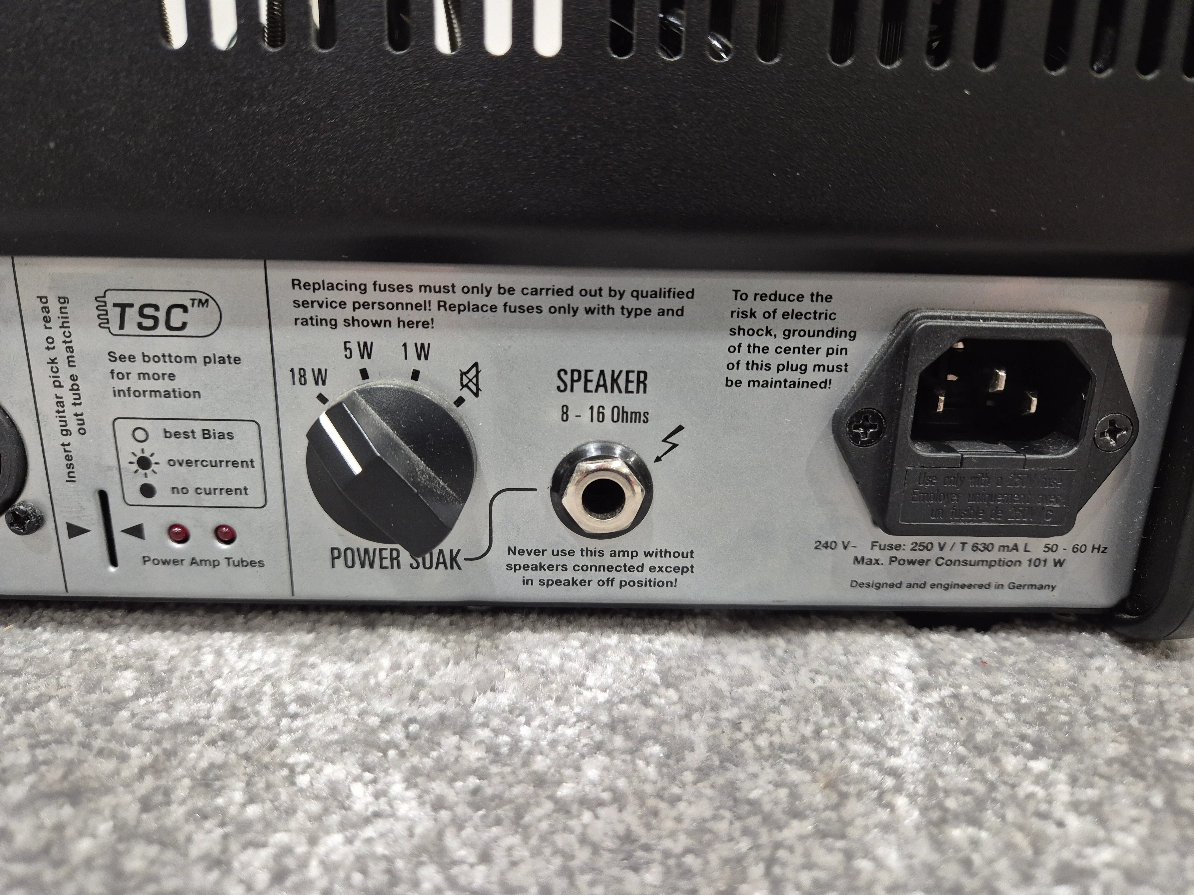 Hughes & Kettner TubeMeister 18 - 18-watt Guitar Amplifier Head - Image 8