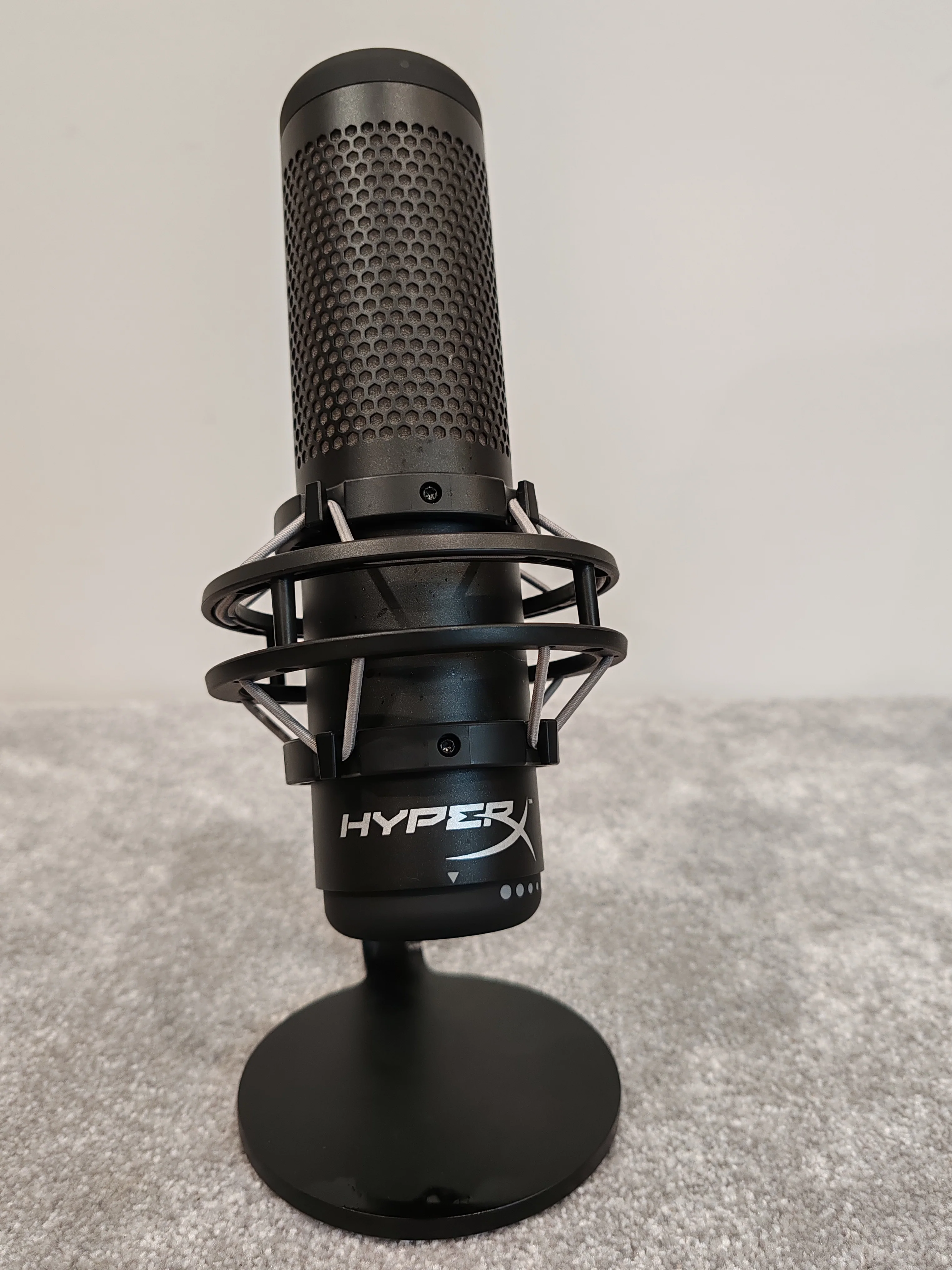 HyperX QuadCast S USB Condenser Microphone w/ Shock Mount and USB Cable - Image 3